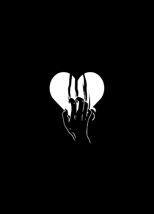 Clawed Heart Minimal Art - Related OpersCraft wallpaper