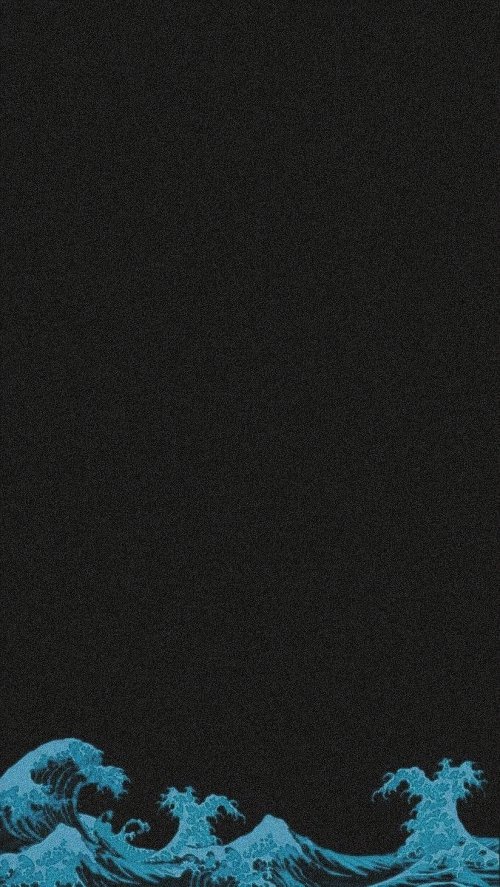 Minimalist Blue Ocean Waves - Related StockWalls wallpaper