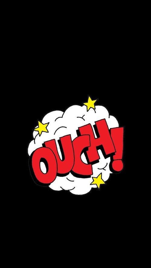 Comic Book Ouch Effect - cartoon Wallpaper