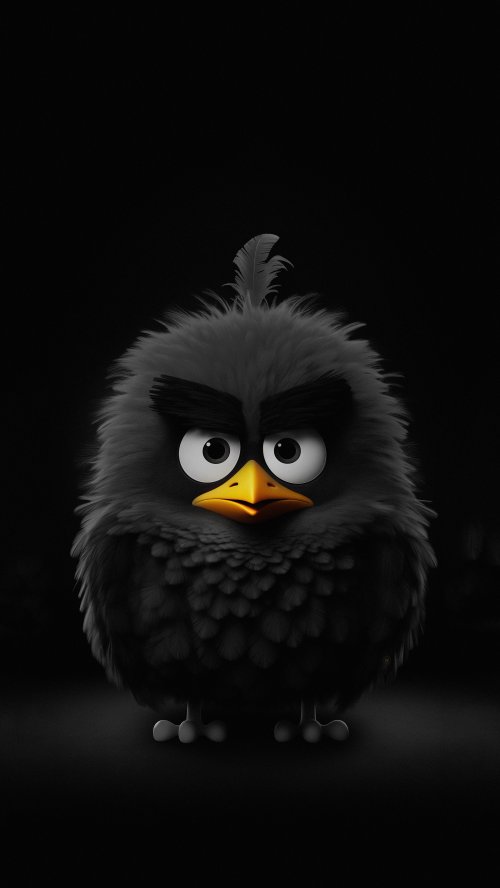 Angry Black Bird - Related OpersCraft wallpaper