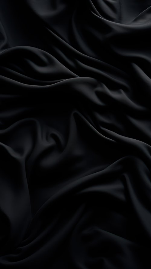 Black Fabric Waves - Related Darkify wallpaper