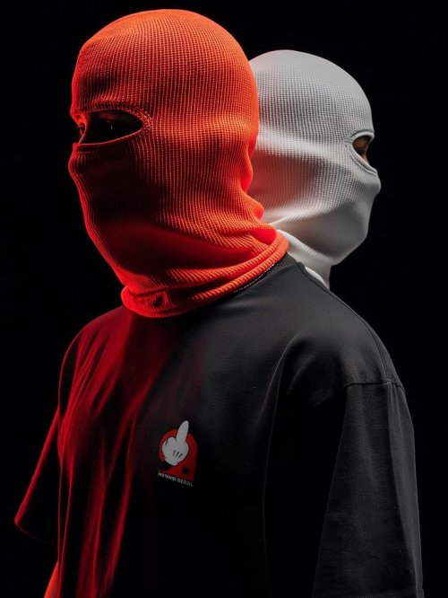 Dual Masked Streetwear Duo - streetwear Wallpaper