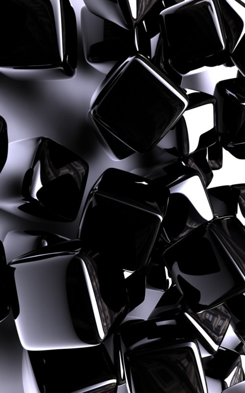 Glossy Black Cubes - Related OpersCraft wallpaper