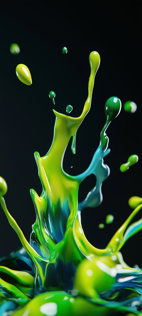 Green Liquid Splash - Related StockWalls wallpaper