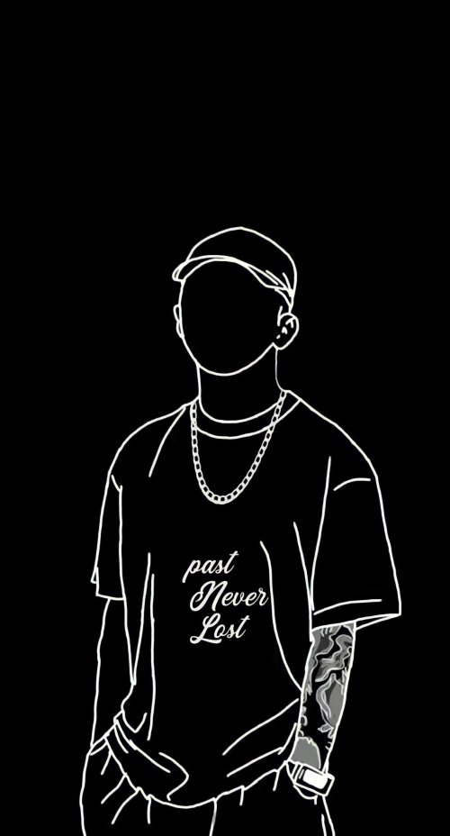 Minimalist Hip-Hop Portrait - Related OpersCraft wallpaper