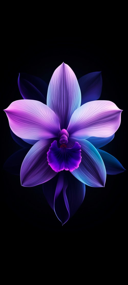 Neon Orchid Bloom - Related OpersCraft wallpaper
