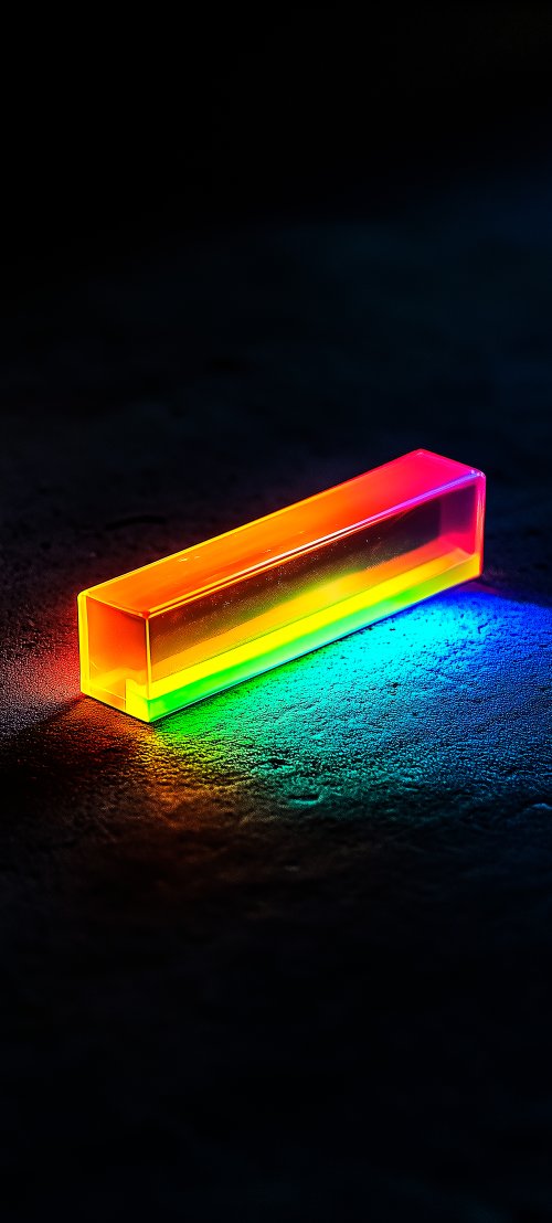 Prism Light Spectrum - amoled Wallpaper