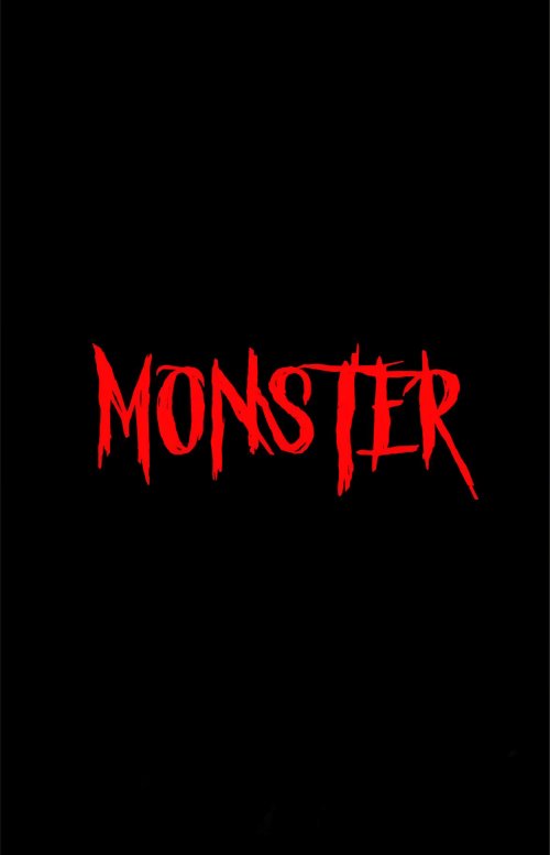 Red Monster Text - quotes Wallpaper