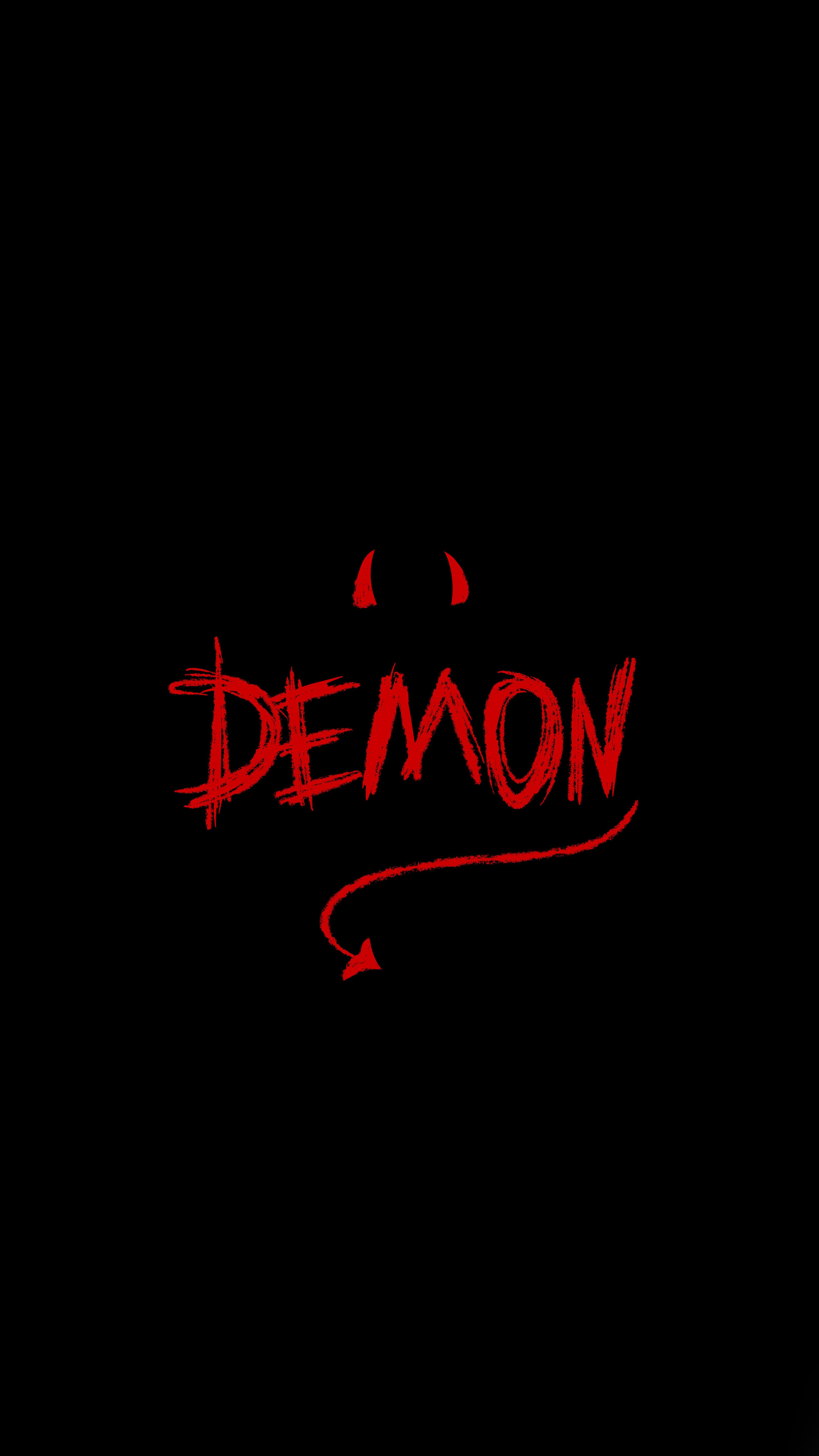 Red Demon Text - quotes wallpaper for Darkify