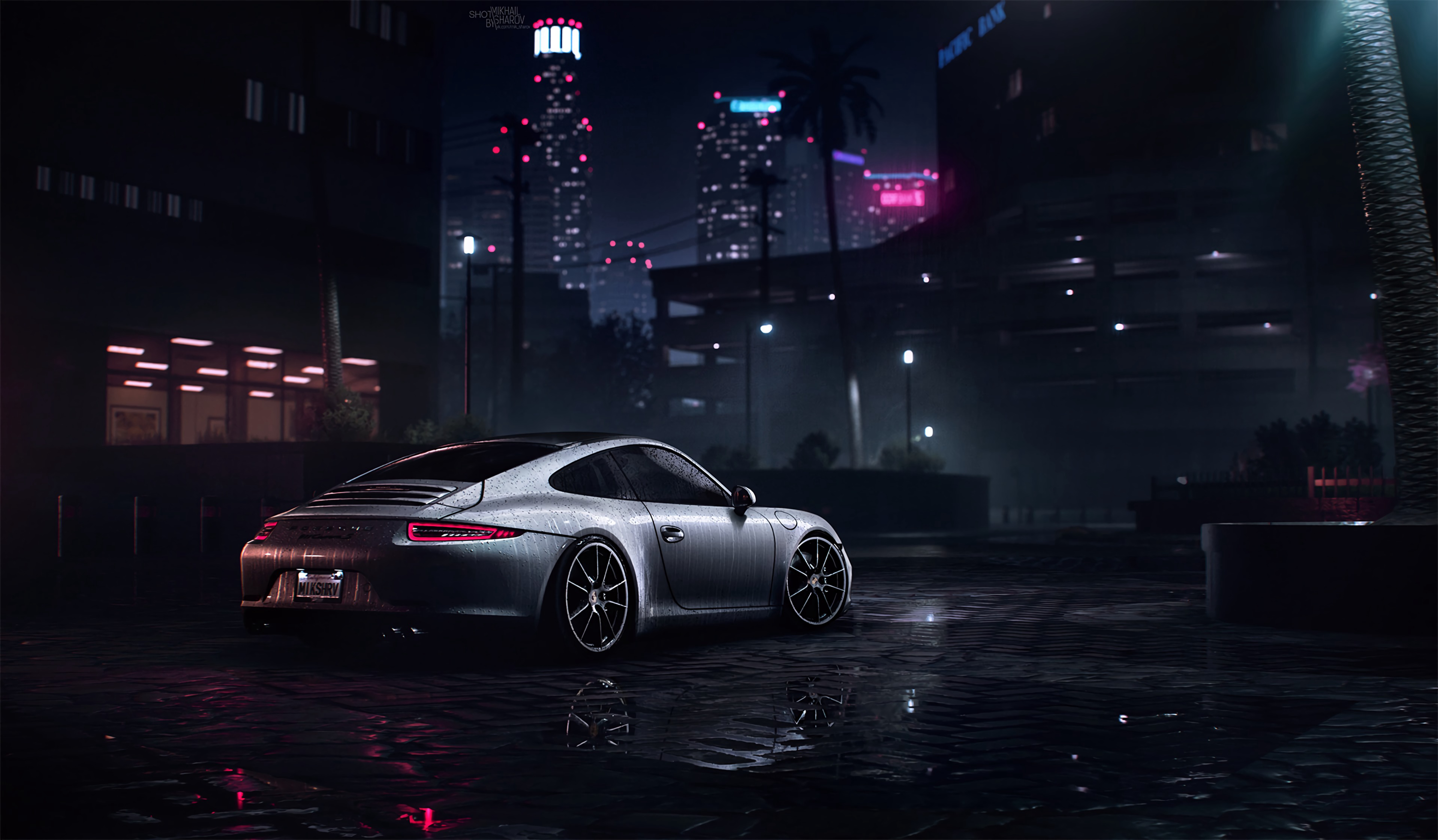 Porsche Night City Drive - porsche wallpaper for Desktop & Laptop
