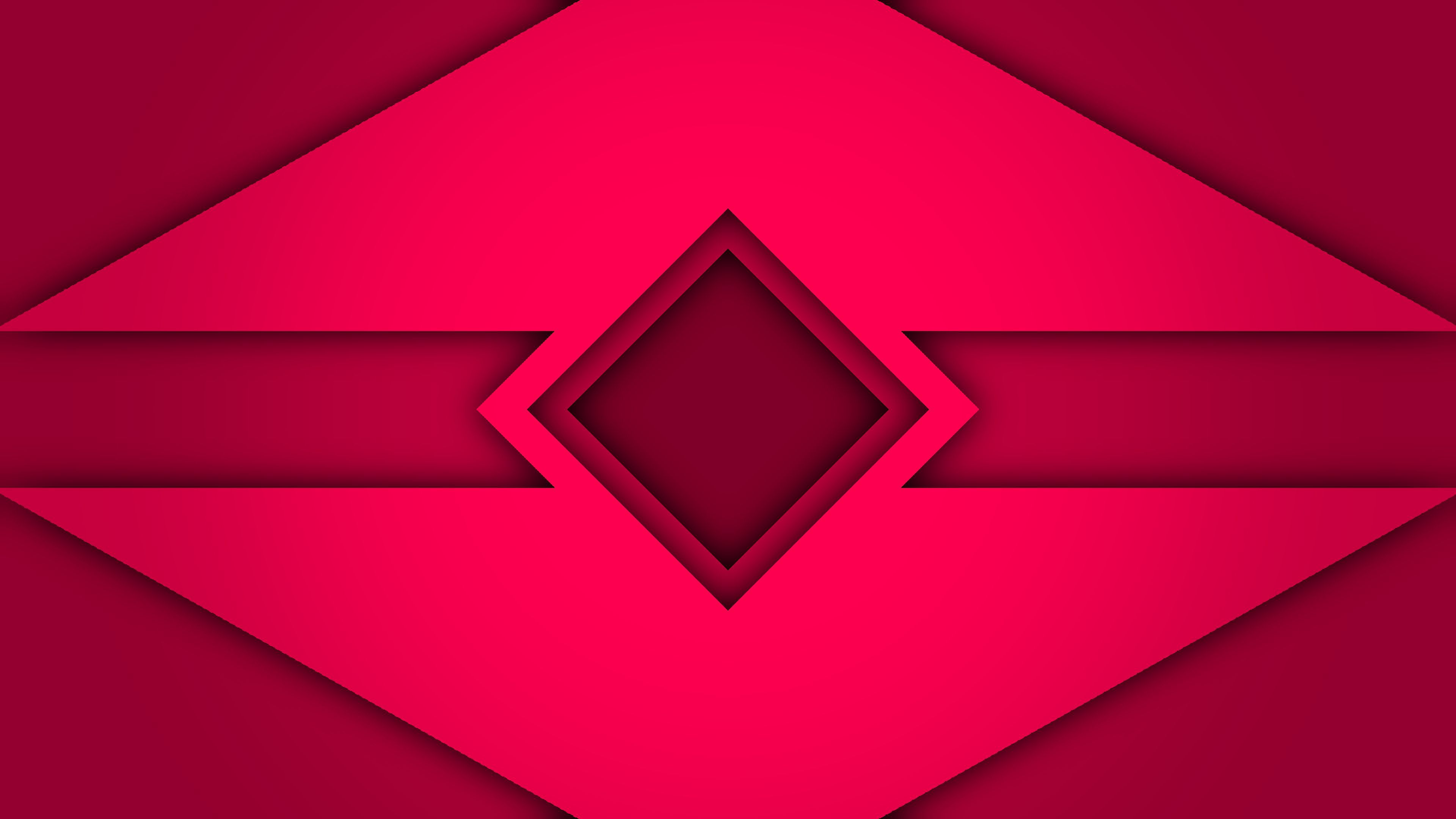 Minimalist Pink Geometric Wallpaper - minimal wallpaper for Desktop & Laptop