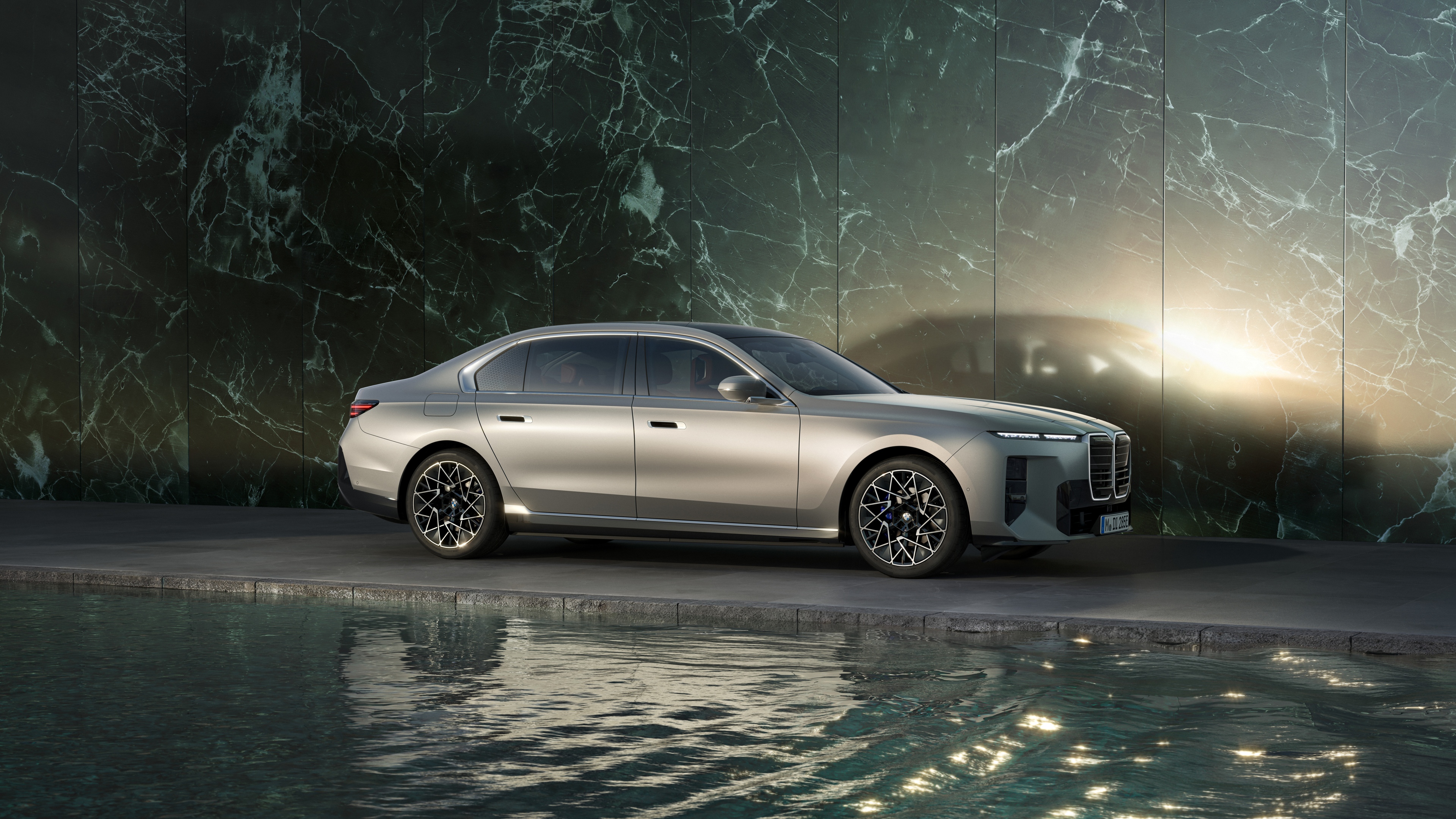 Elegant Silver BMW Sedan - bmw wallpaper for Desktop & Laptop
