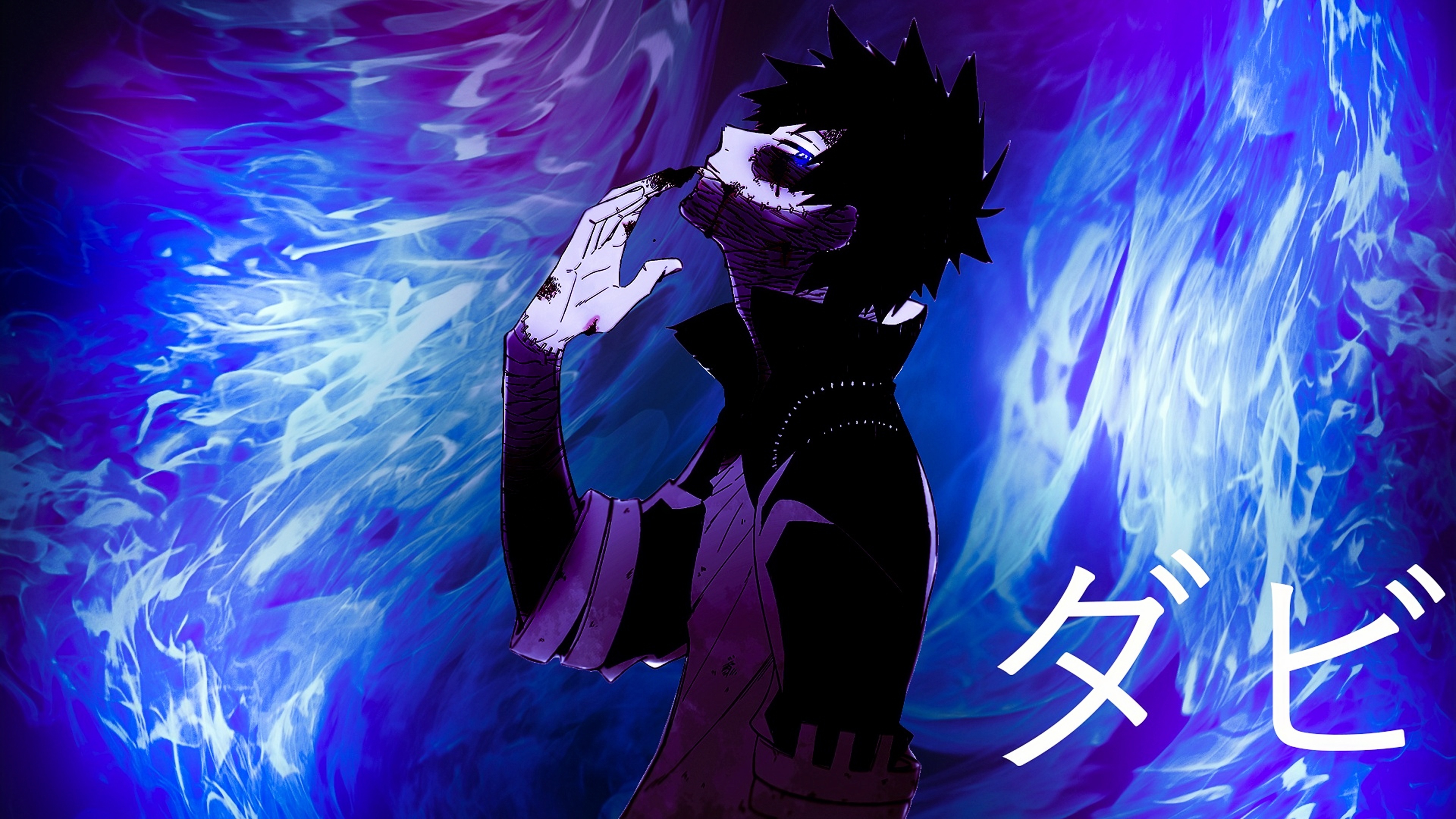 Dabi Blue Flames - naruto wallpaper for Desktop & Laptop