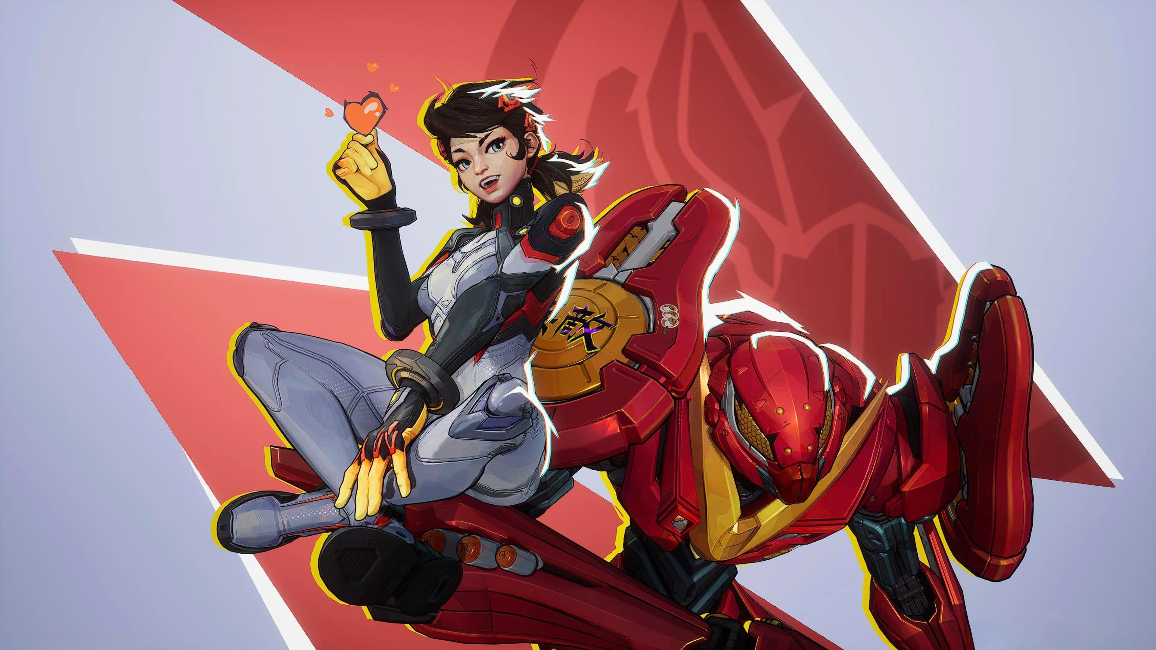 Girl and Robot Companion - anime wallpaper for Desktop & Laptop
