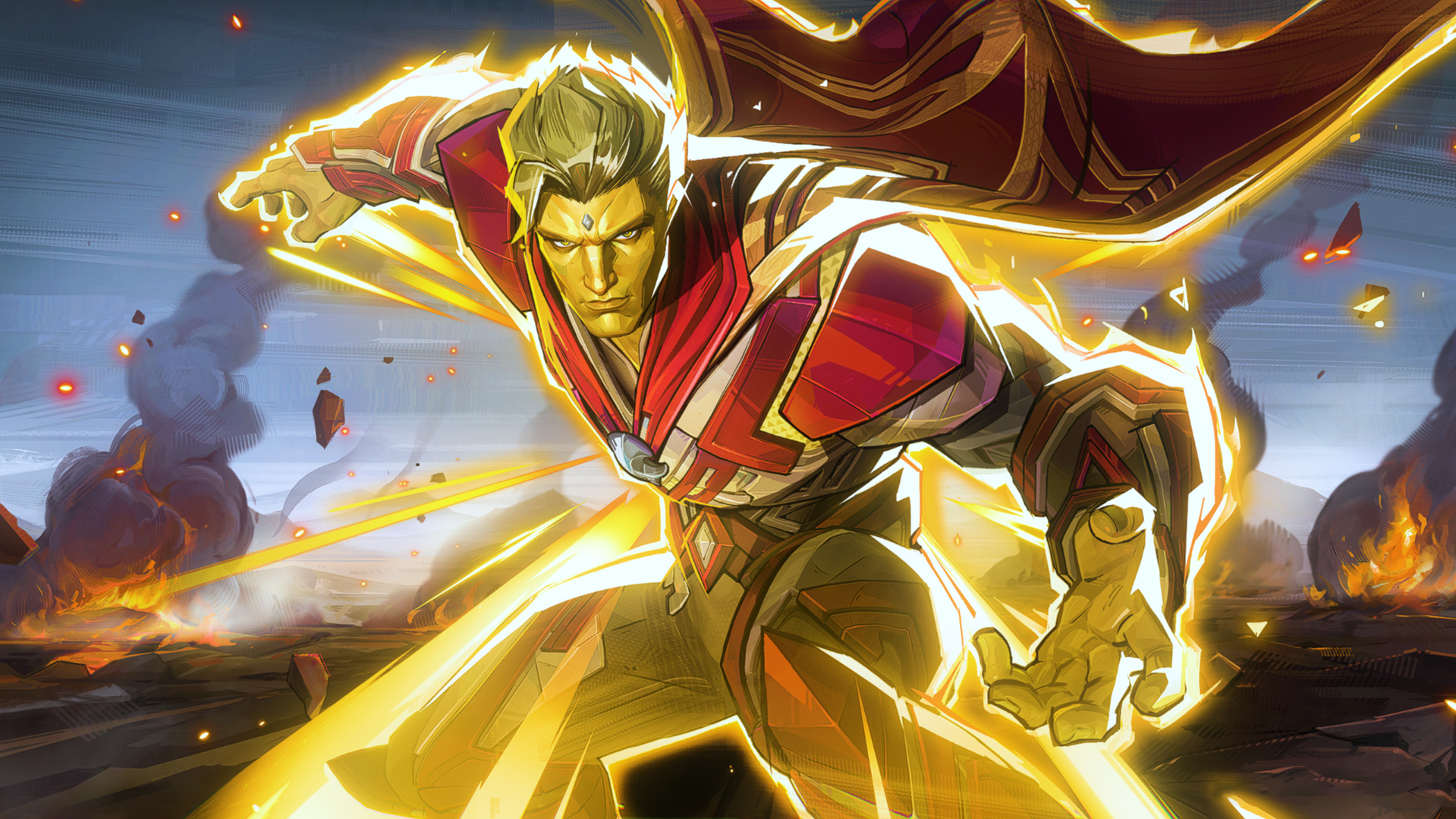 Golden Hero Action - random wallpaper for Desktop & Laptop
