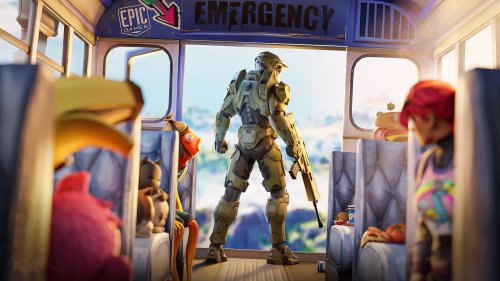 Master Chief Battle Bus - Related OpersCraft wallpaper