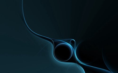 Abstract Blue Light Curves - Related OpersCraft wallpaper