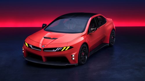 Red BMW Concept Car