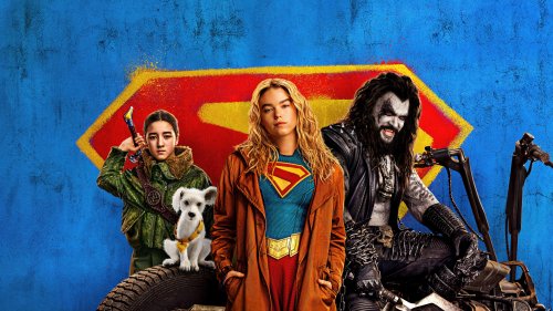 Supergirl and Lobo Wallpaper