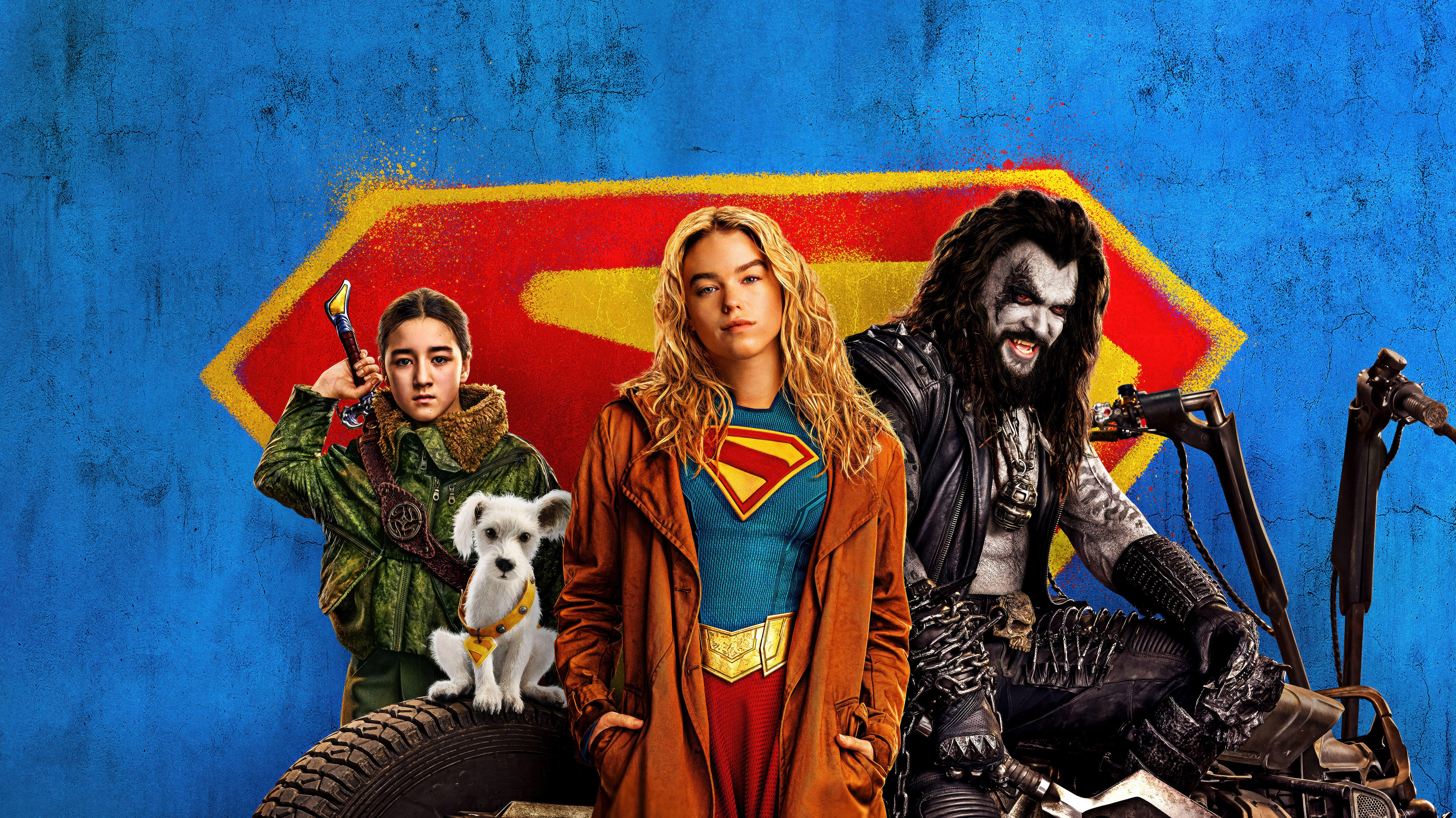 Supergirl and Lobo Wallpaper - superhero wallpaper for Desktop & Laptop
