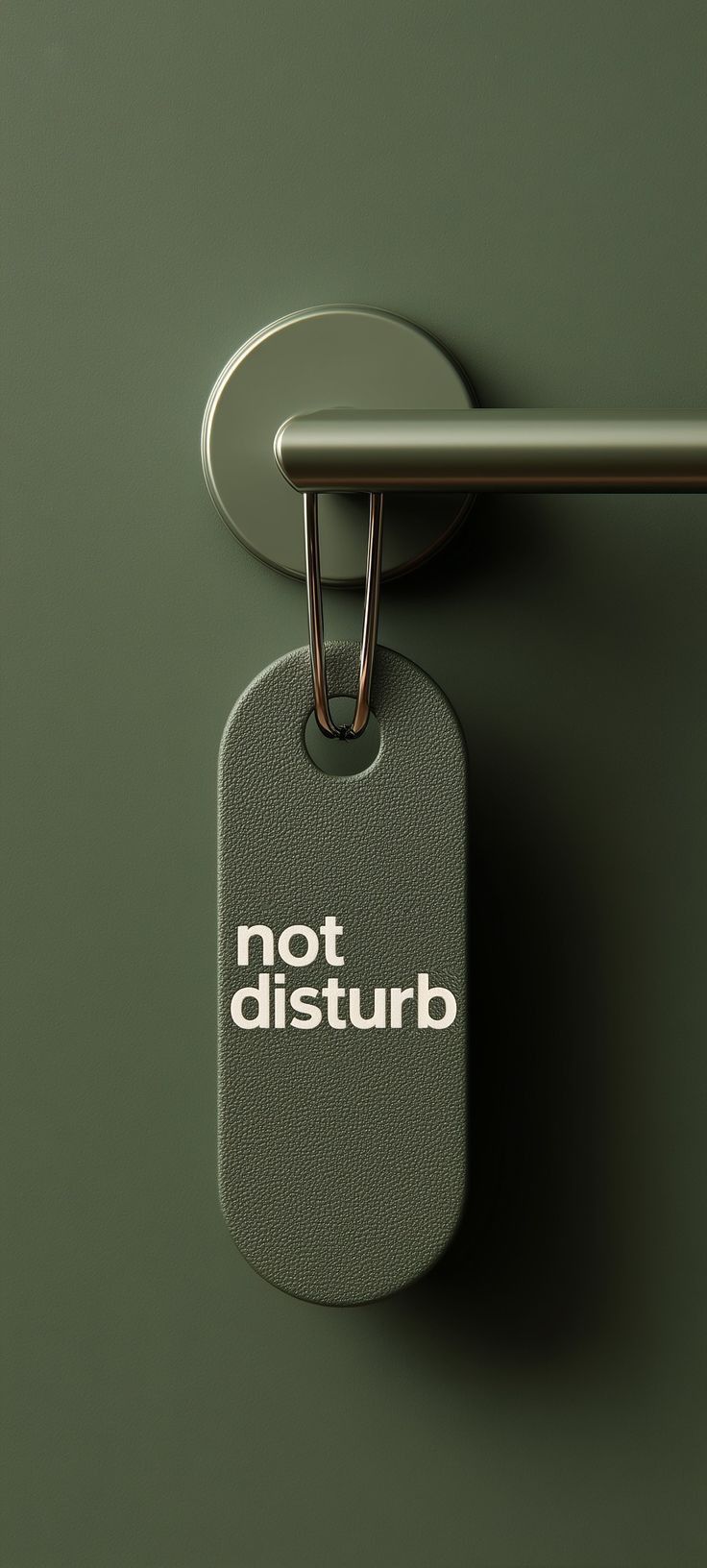 Minimalist Not Disturb Sign - minimal wallpaper for OpersCraft