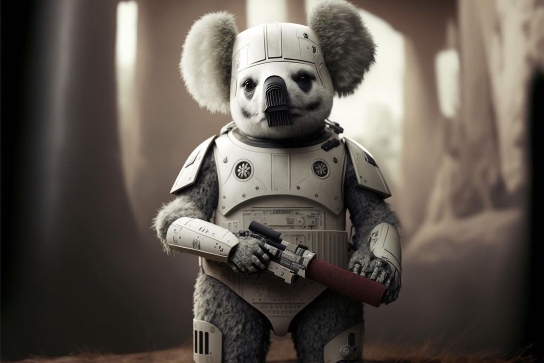 Koala Trooper - animals wallpaper for OpersCraft