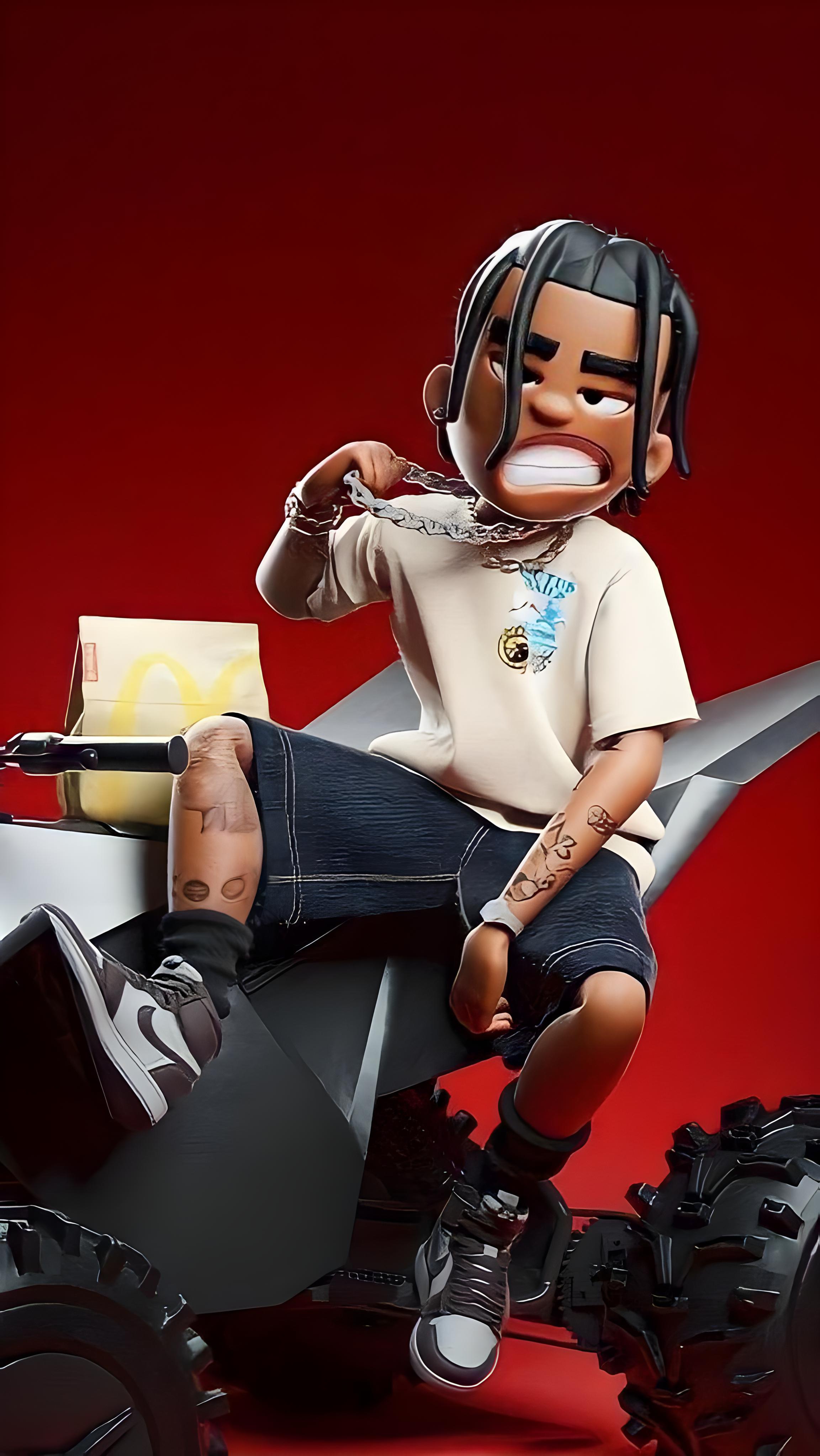 Cartoon Rapper Lifestyle Wallpaper - ghetto wallpaper for OpersCraft