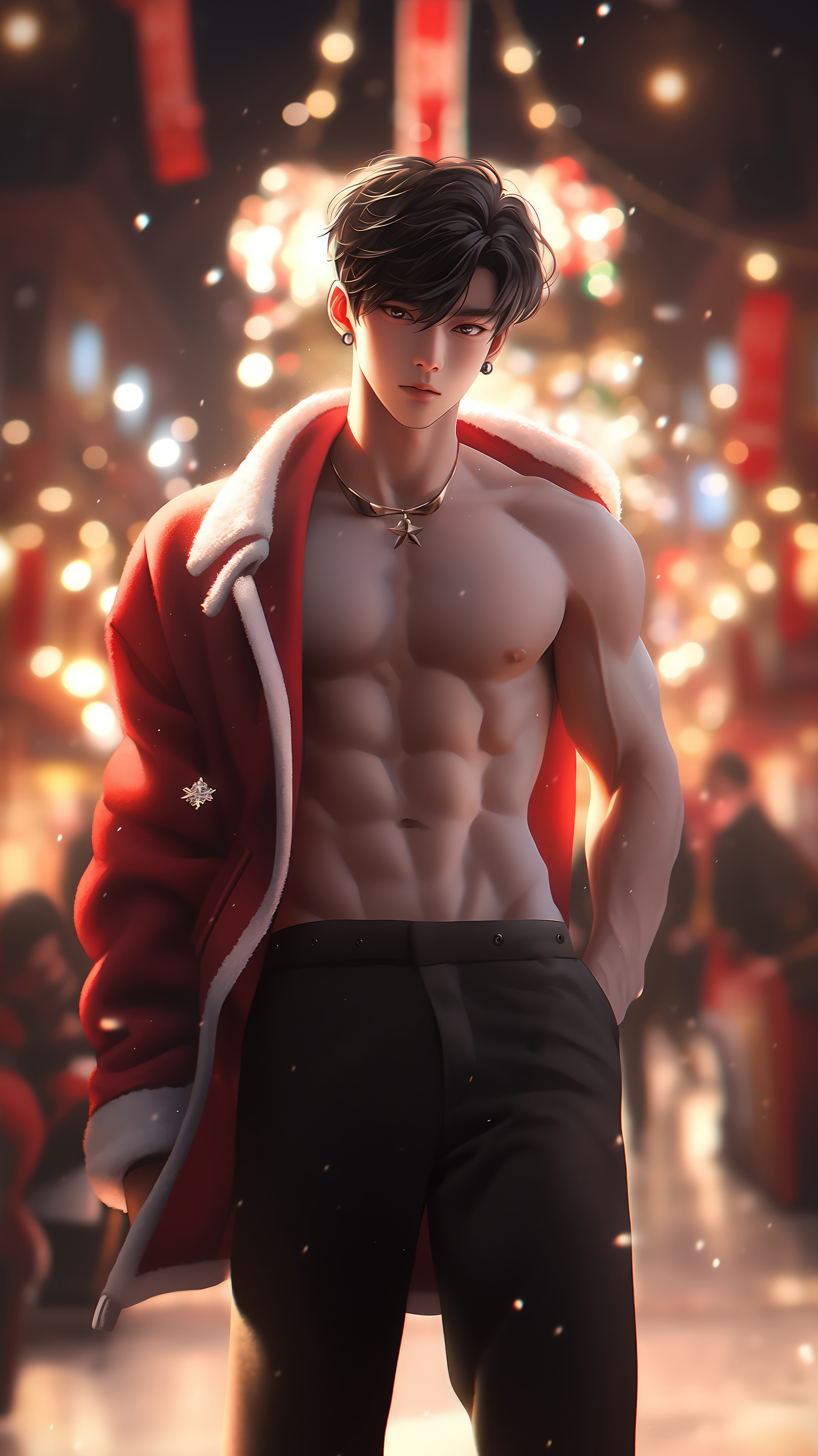 Festive Anime Boy Wallpaper - anime boy wallpaper for OpersCraft