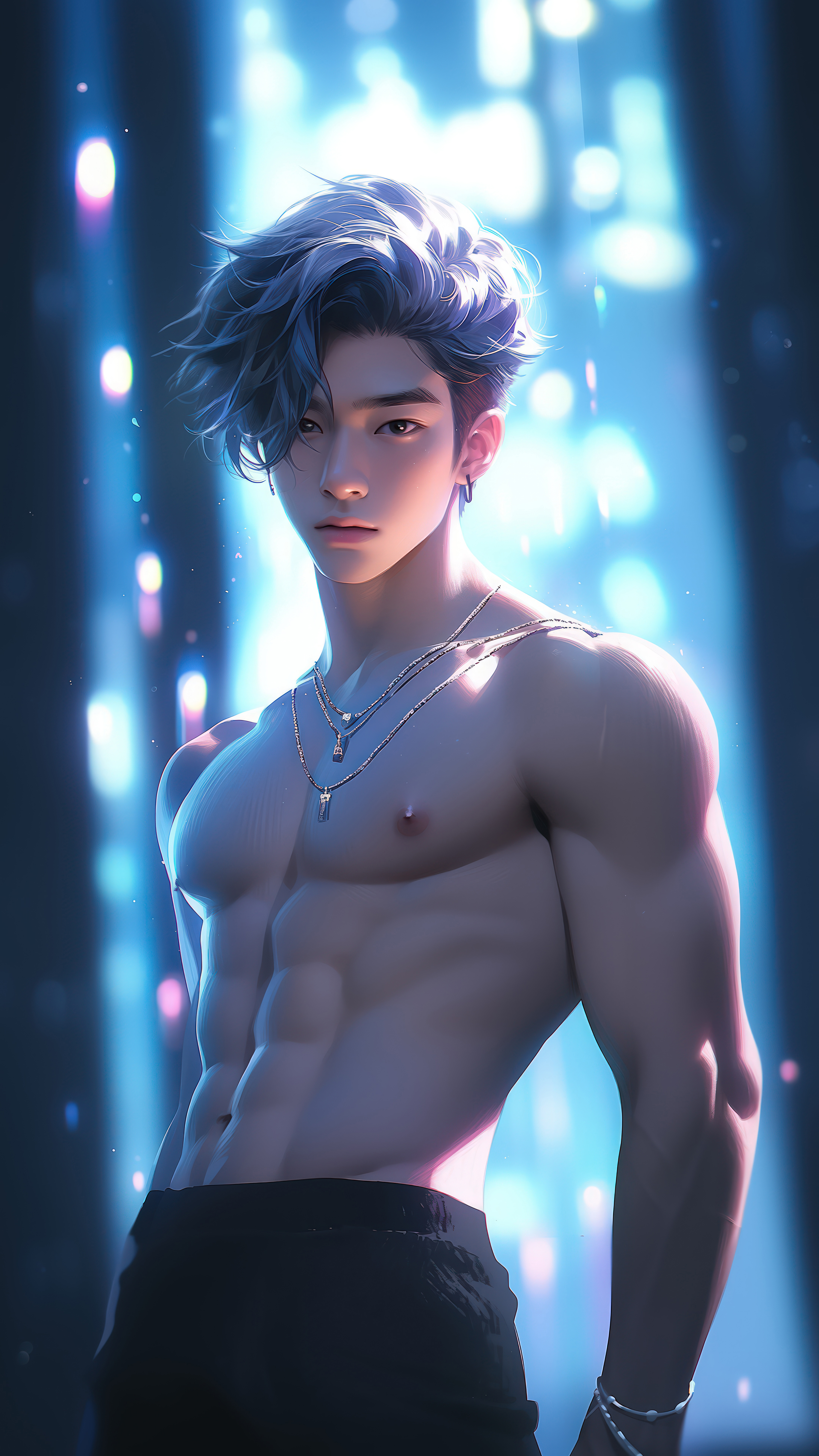Handsome Anime Boy Portrait - anime boy wallpaper for OpersCraft