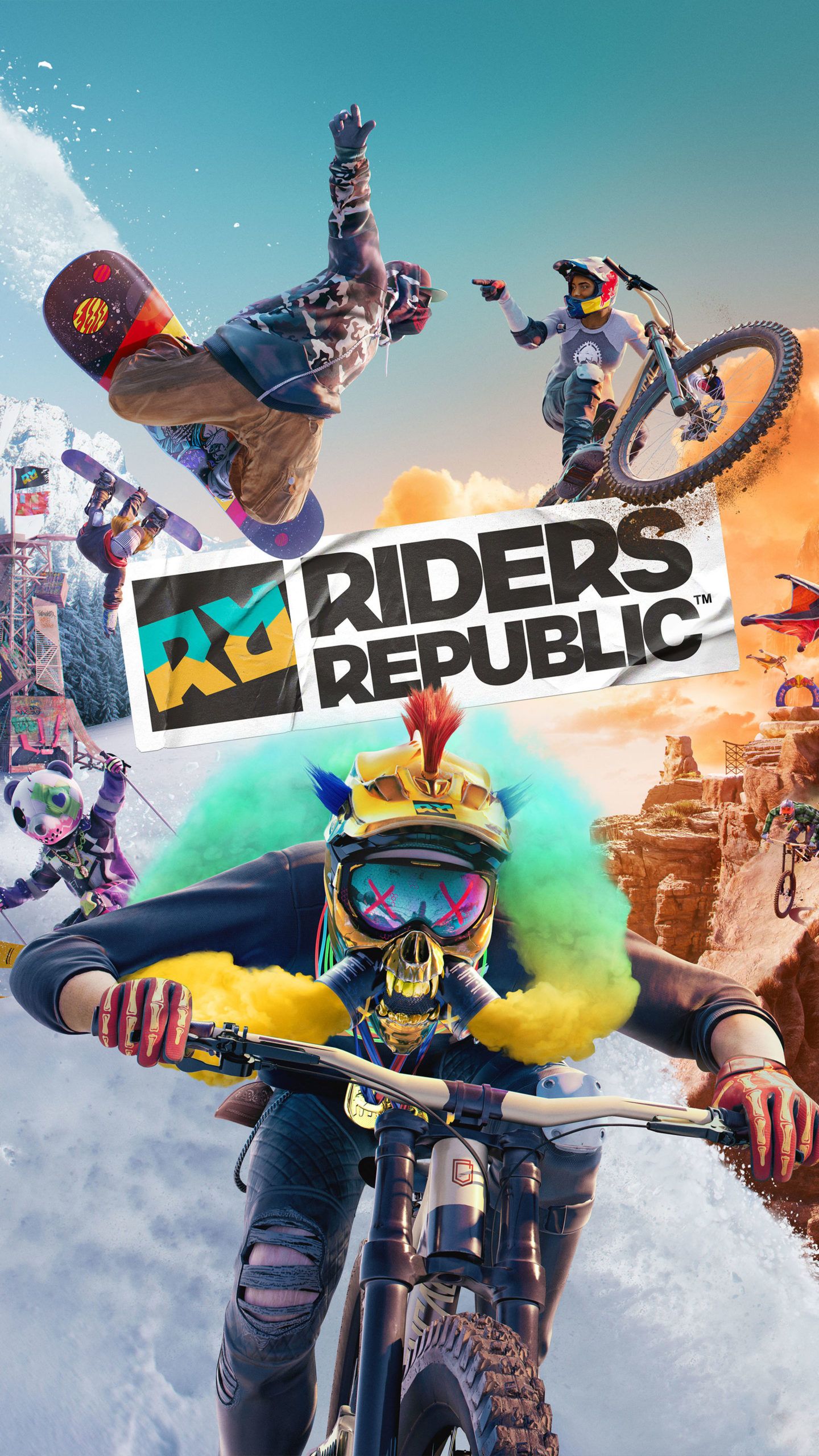 Riders Republic Action Wallpaper - games wallpaper for OpersCraft