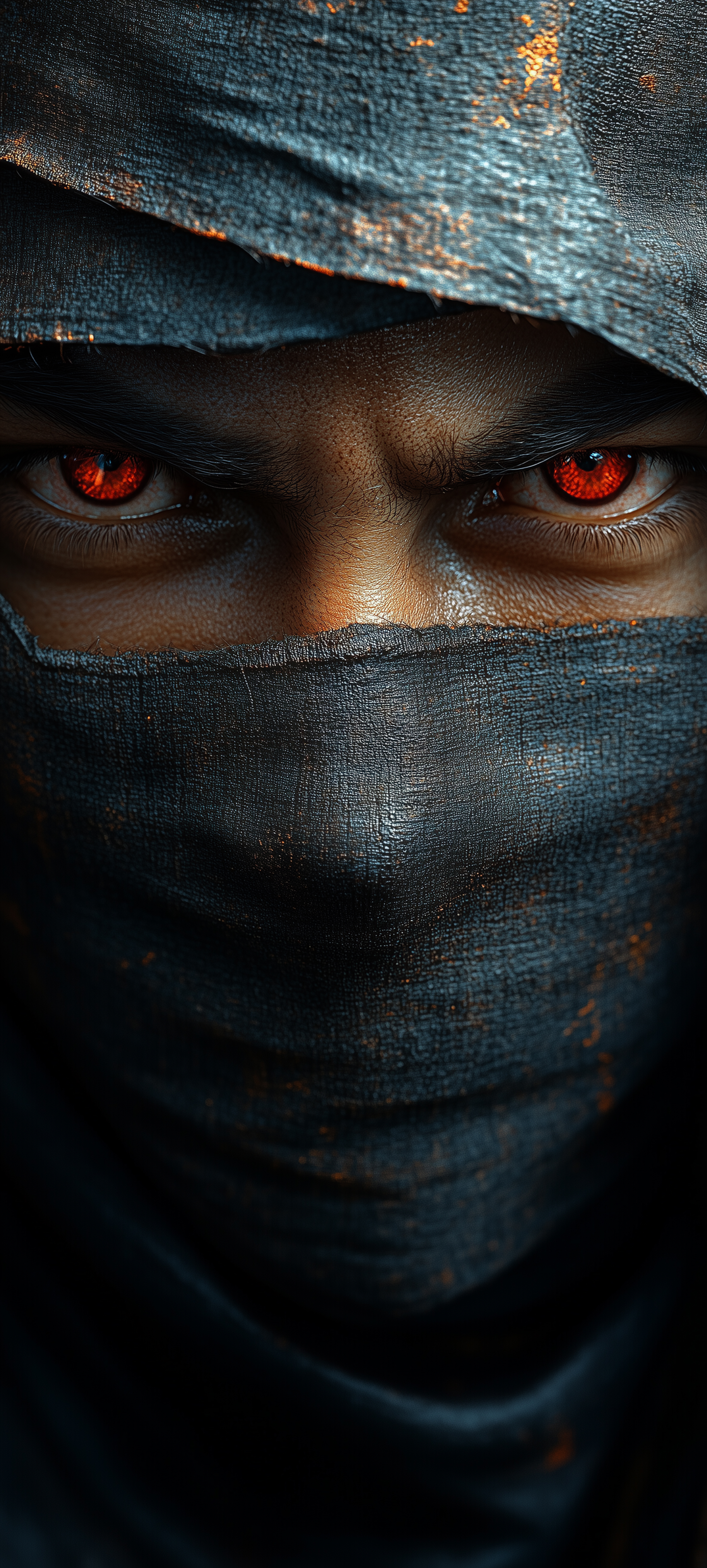 Mysterious Ninja Red Eyes - ninja wallpaper for OpersCraft