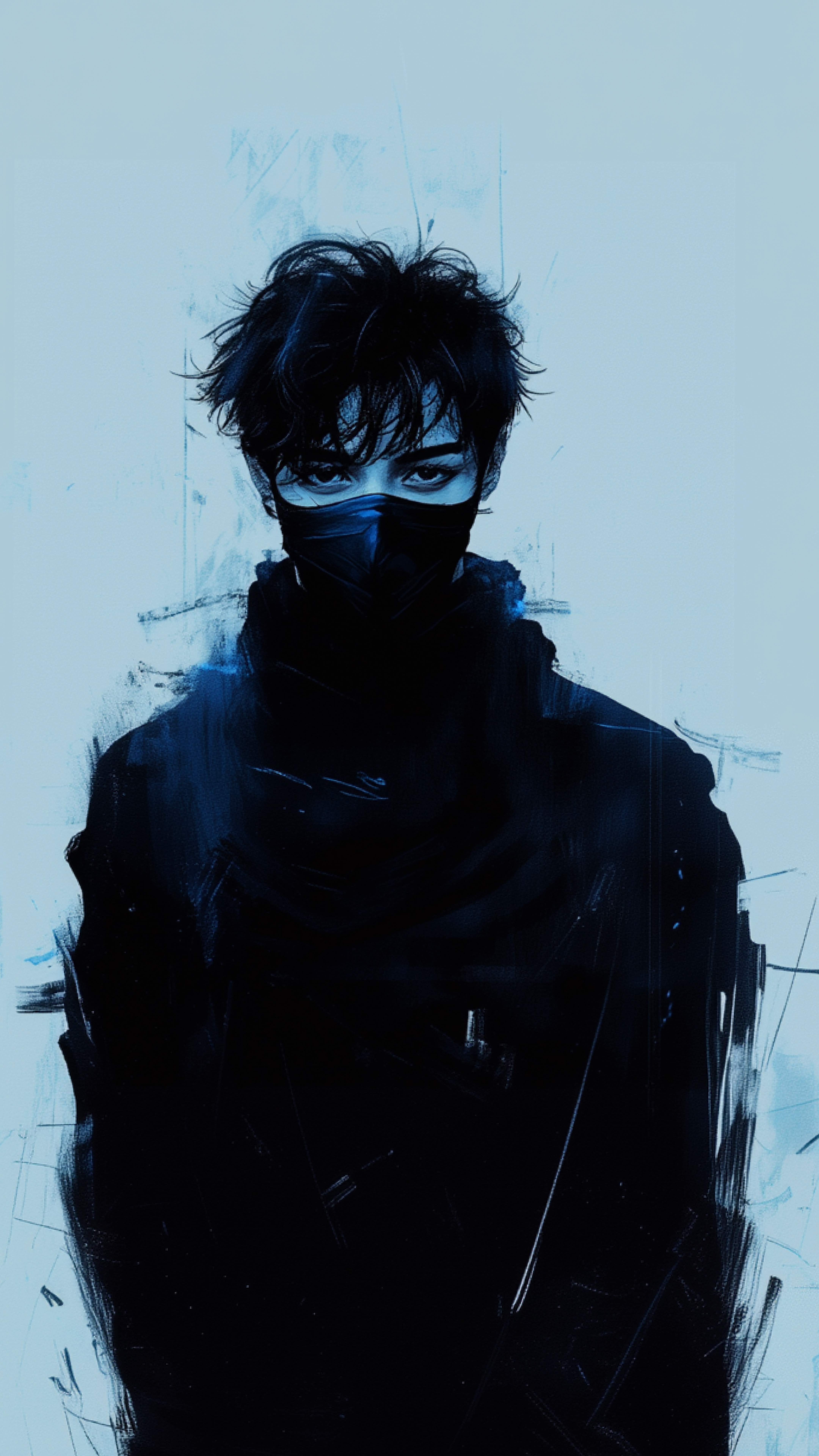 Mysterious Masked Boy - anime boy wallpaper for OpersCraft