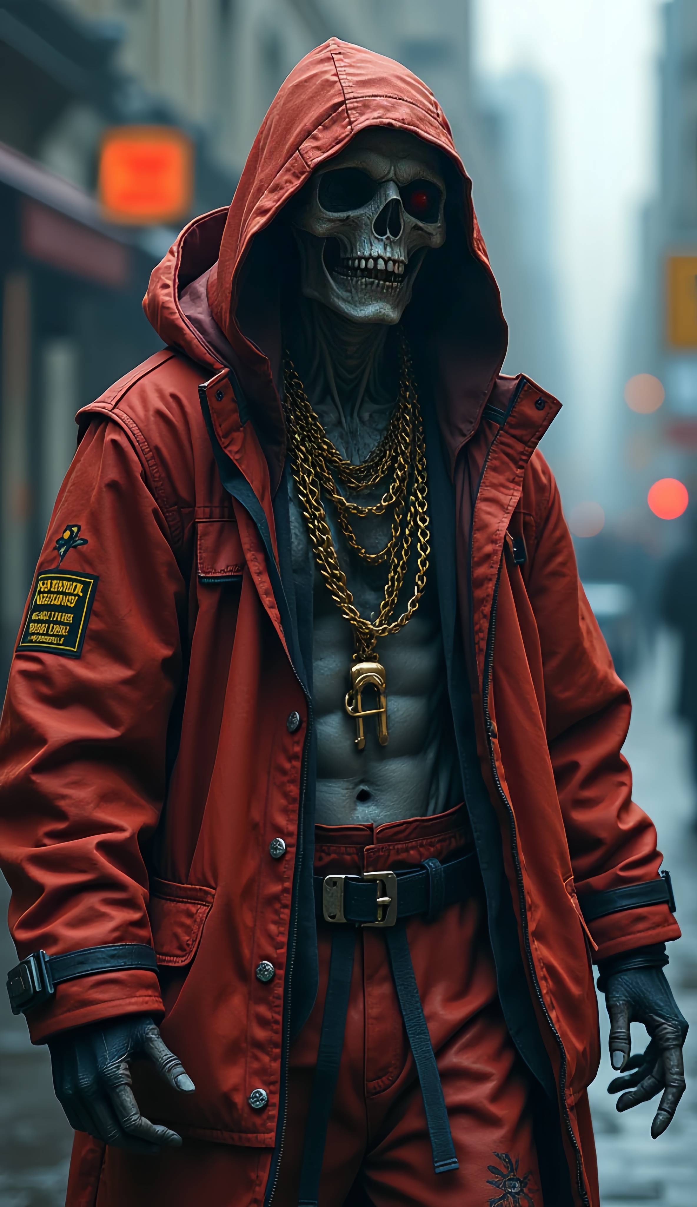 Hooded Skull Streetwear Style - streetwear wallpaper for OpersCraft