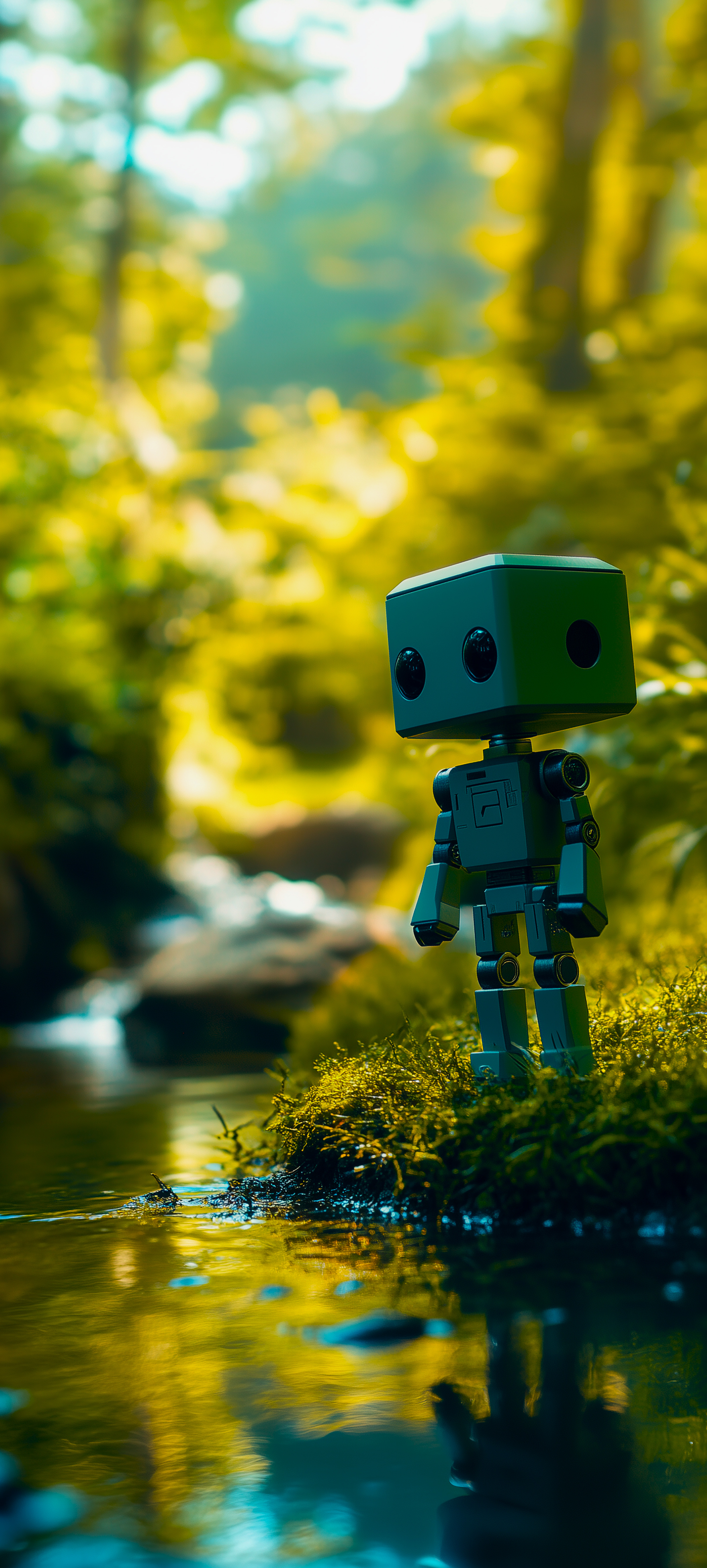 Little Robot by Stream - robot wallpaper for OpersCraft