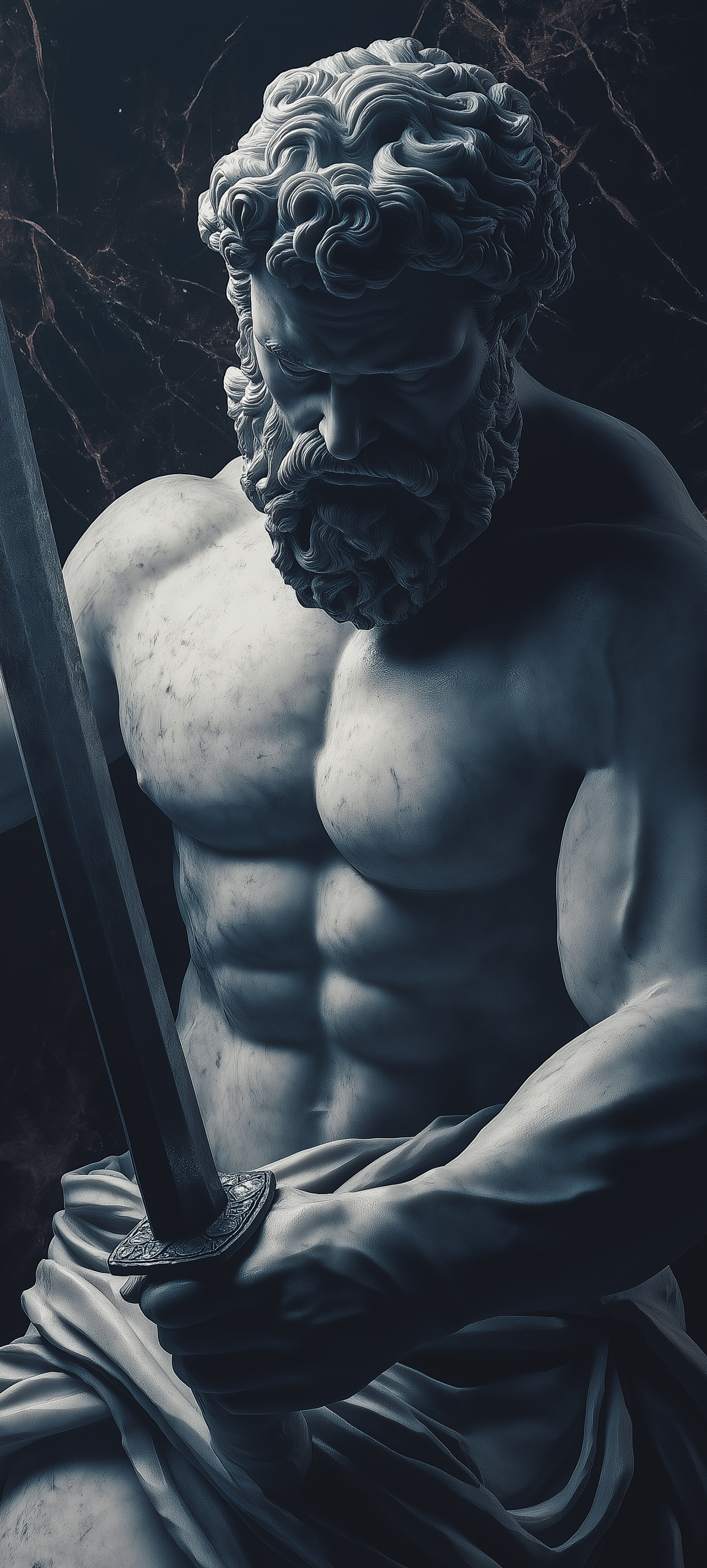 Warrior Marble Statue Wallpaper - warrior wallpaper for OpersCraft