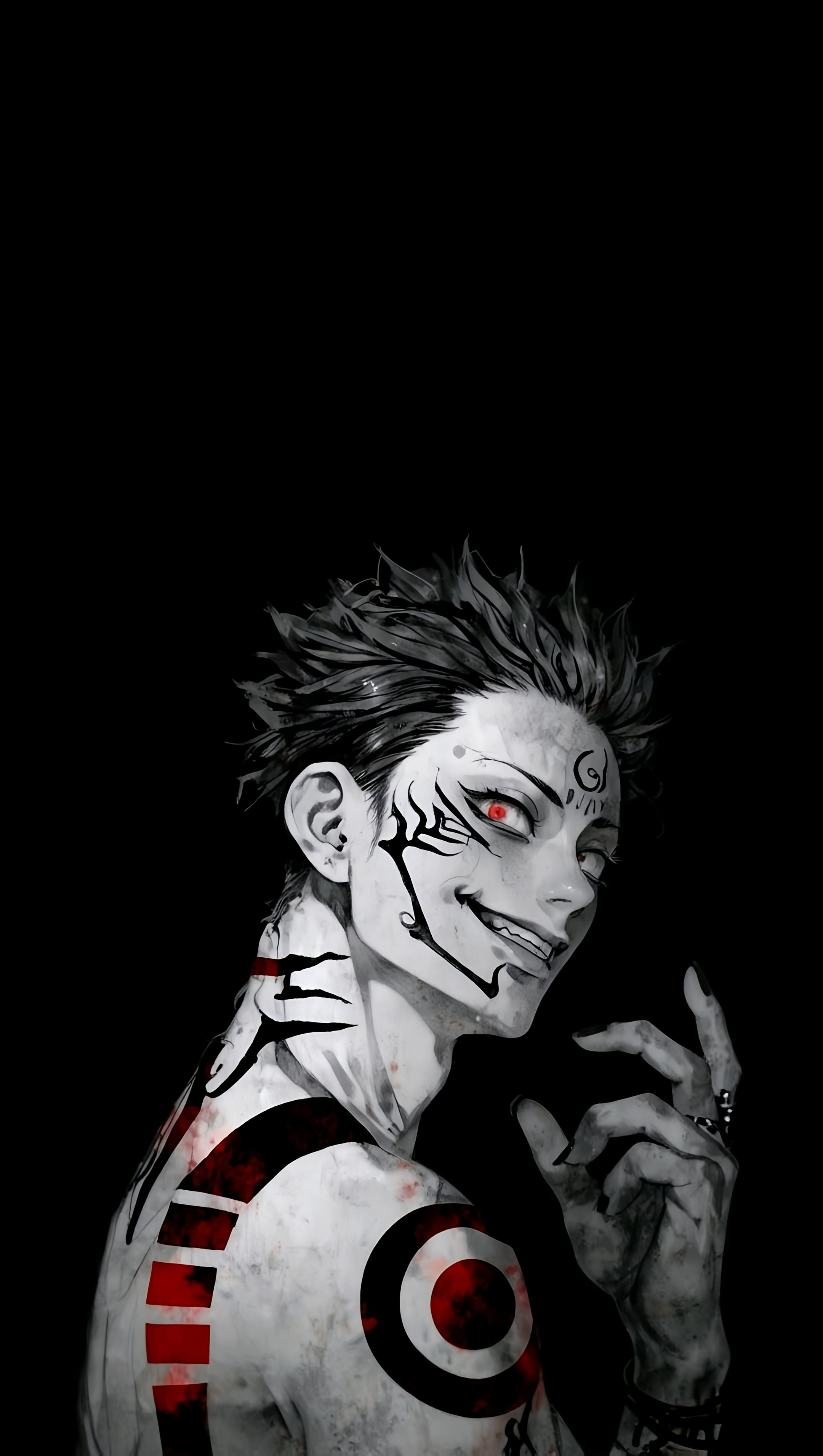 Sukuna Dark Anime Portrait - jujutsu kaisen wallpaper for OpersCraft