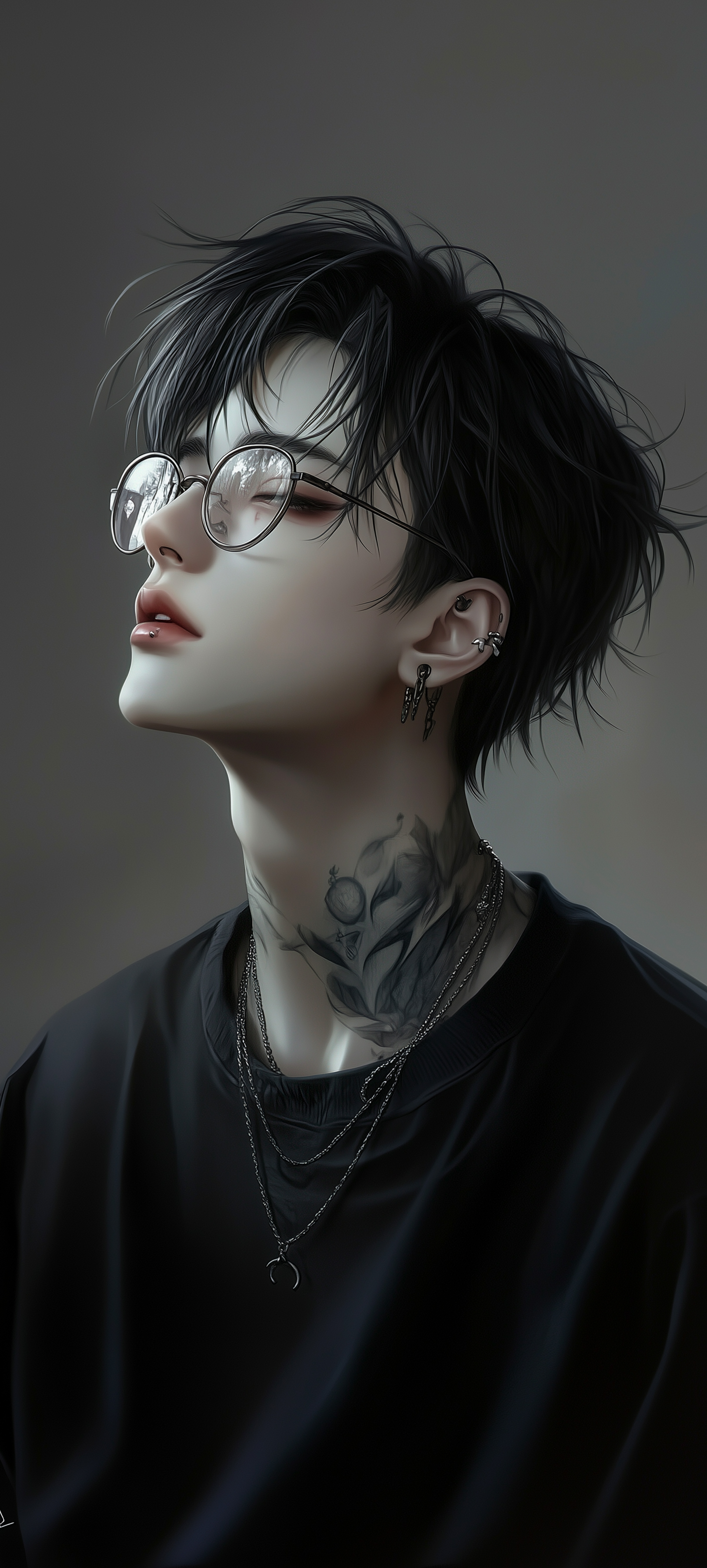 Stylish Anime Boy Portrait - anime boy wallpaper for OpersCraft