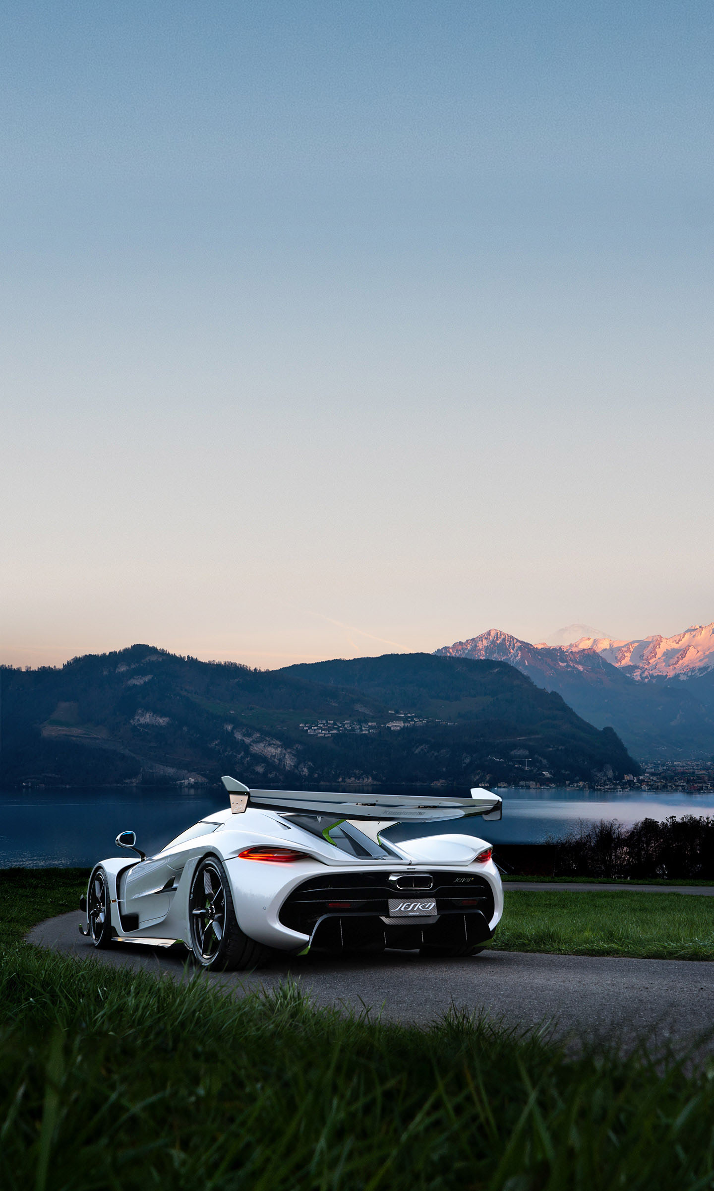 Koenigsegg Jesko Mountain View - cars wallpaper for OpersCraft