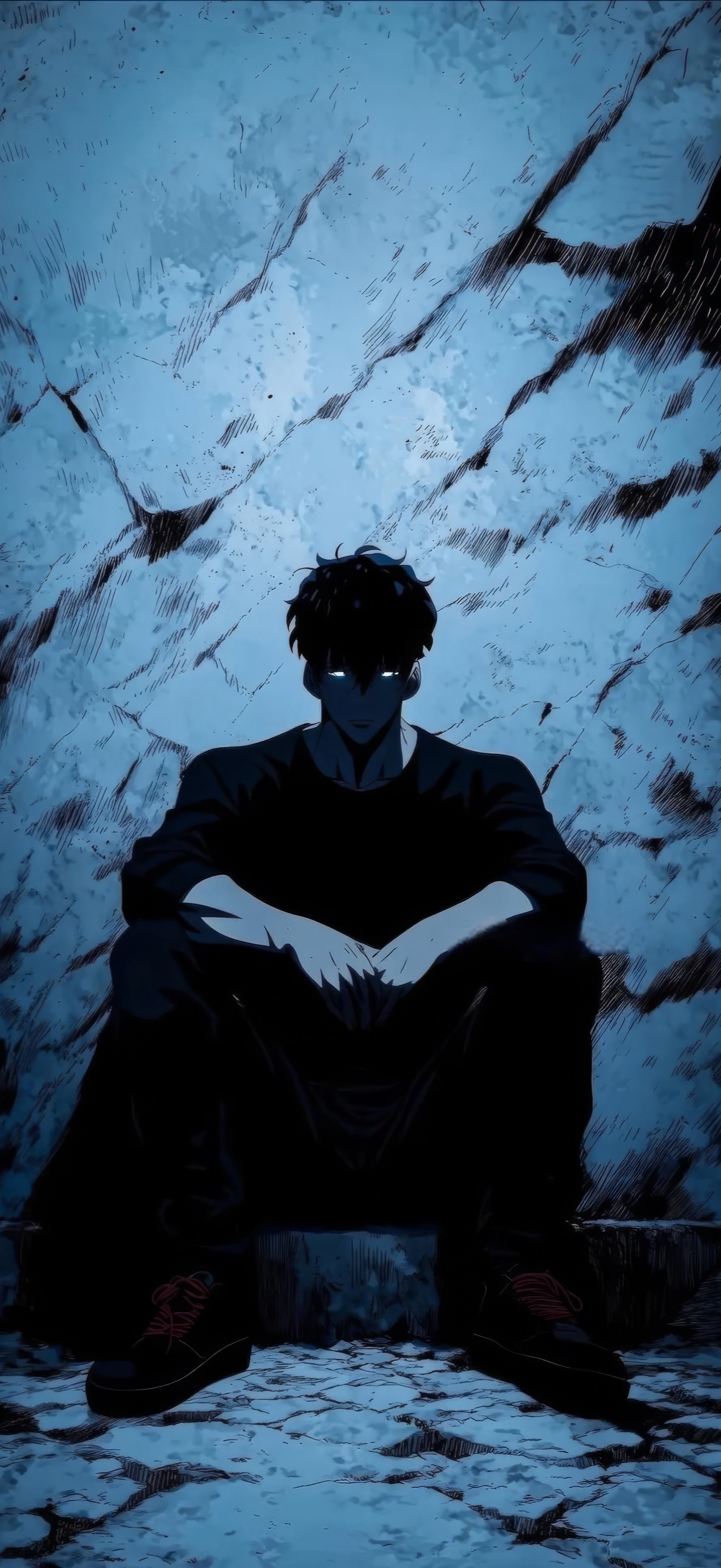 Sung Jinwoo Dark Silhouette - solo leveling wallpaper for OpersCraft