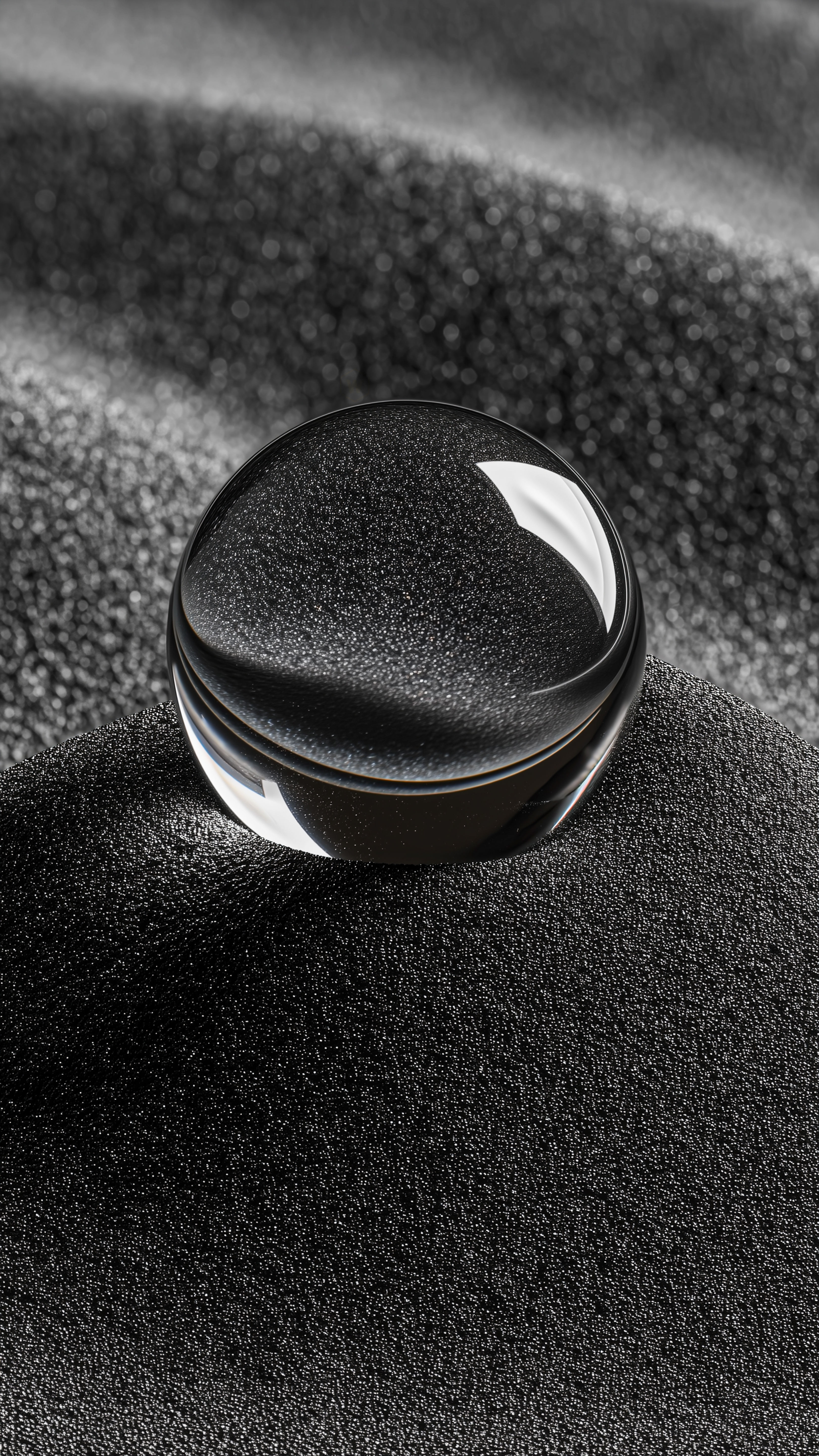 Minimalist Glass Sphere Wallpaper - minimal wallpaper for OpersCraft