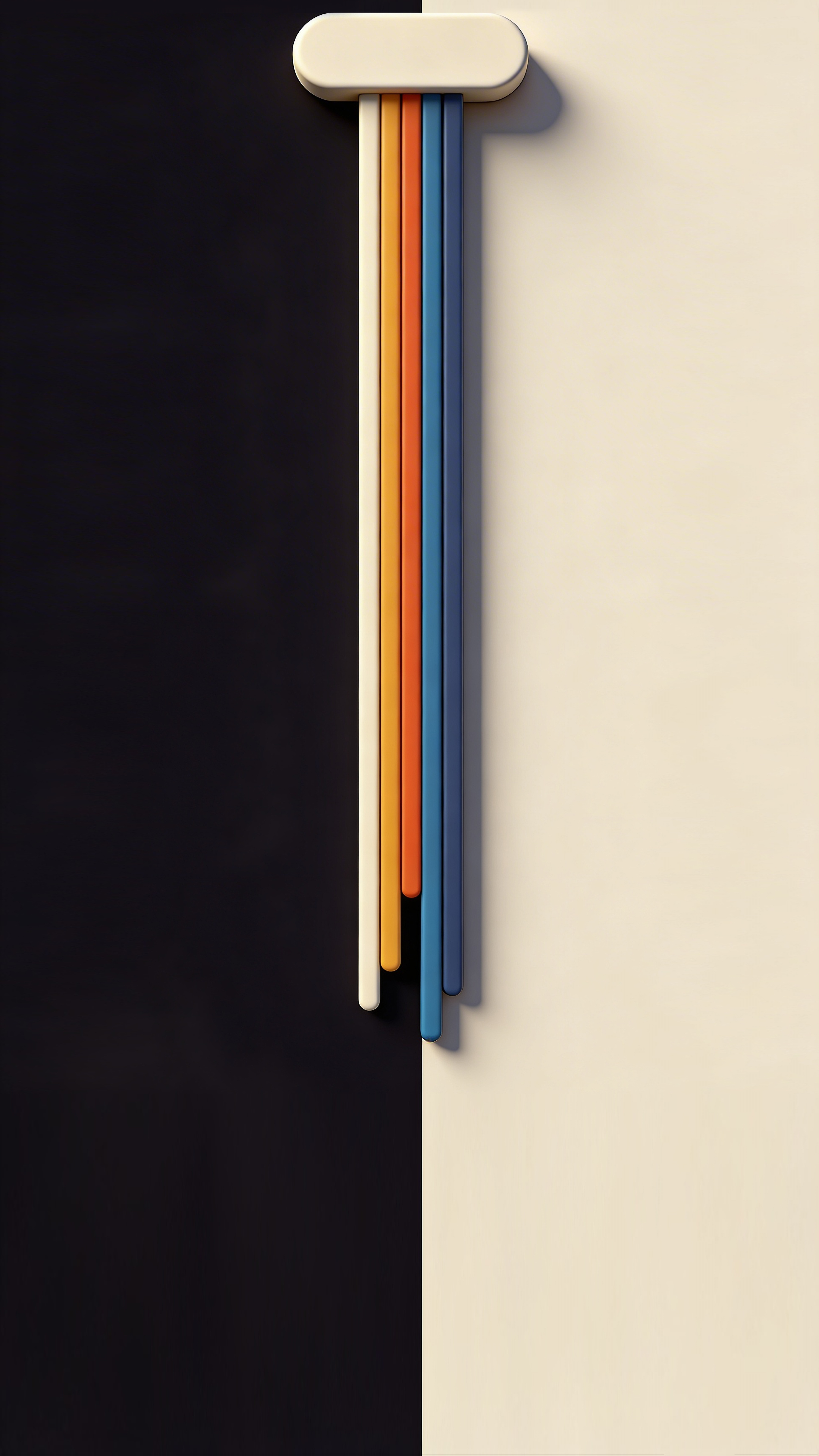Minimalist Colorful Vertical Lines - minimal wallpaper for OpersCraft