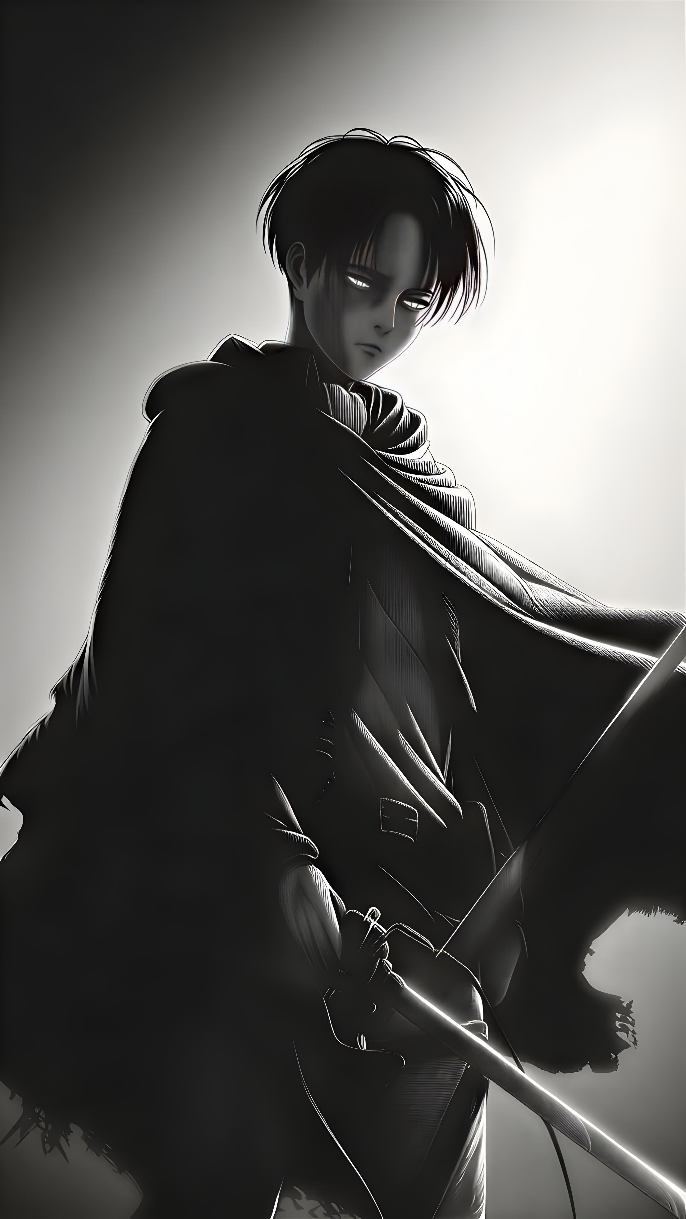 Levi Ackerman Dark Wallpaper - anime wallpaper for OpersCraft