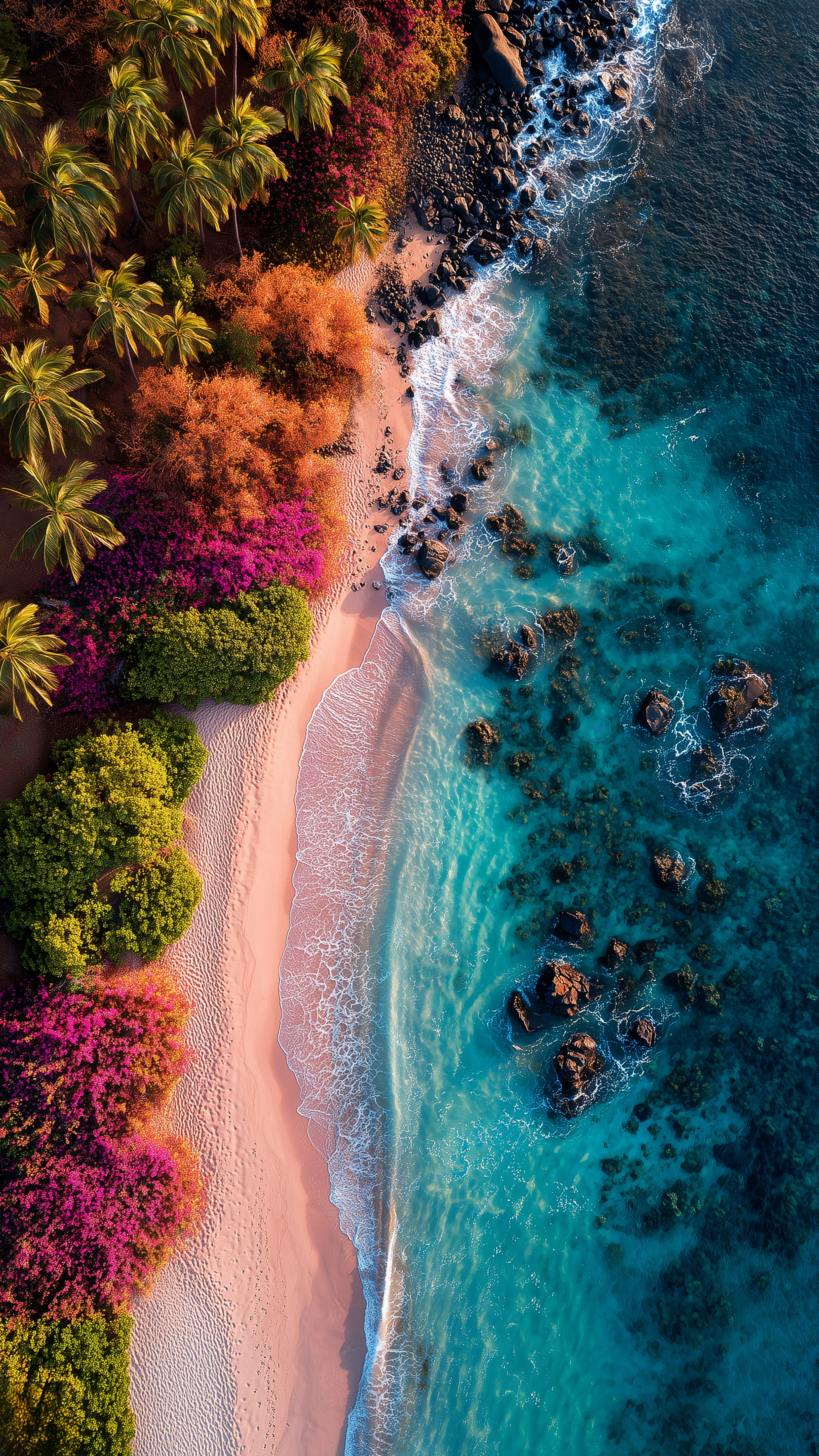 Aerial Tropical Beach Paradise - beach wallpaper for OpersCraft