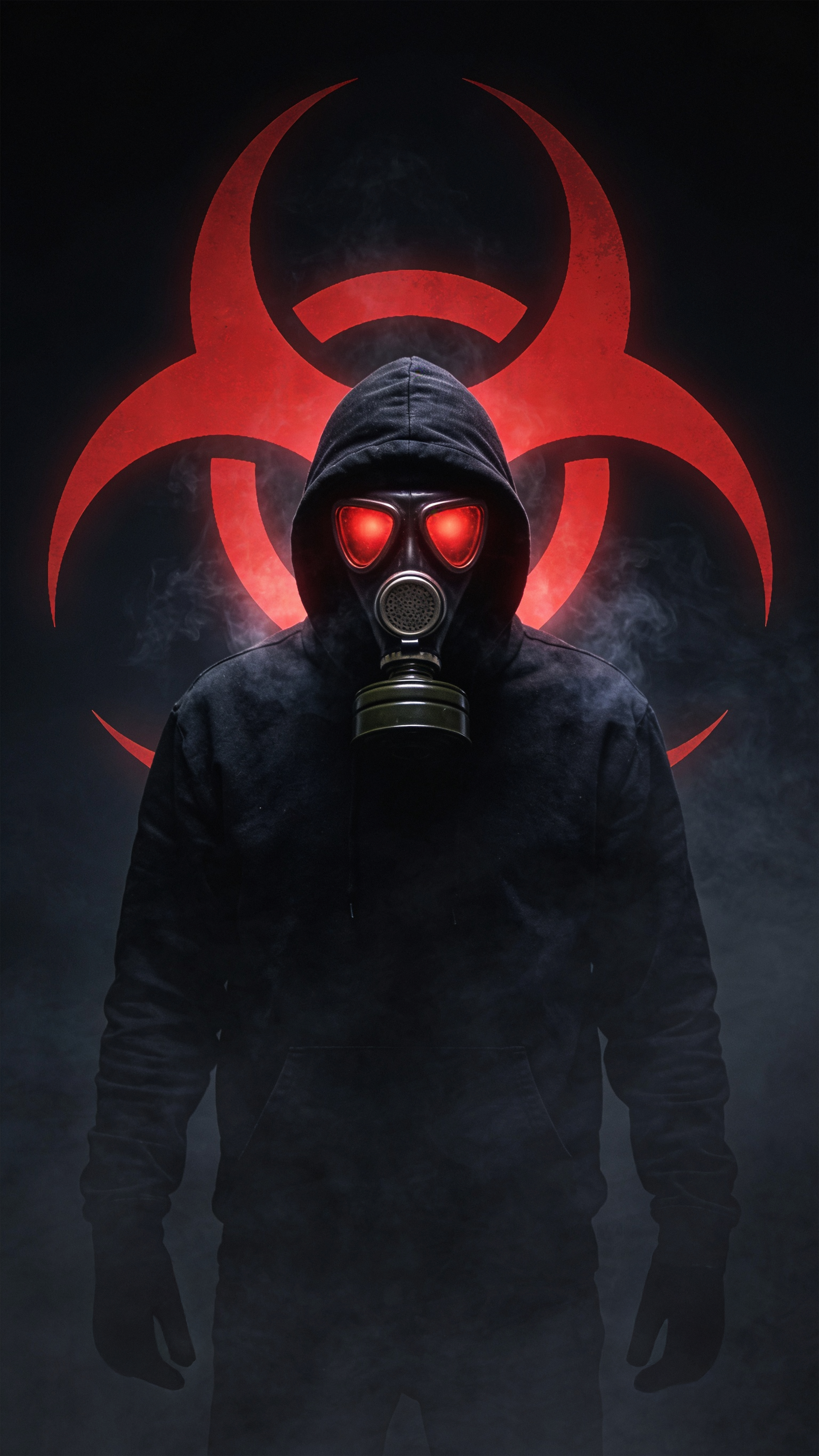 Biohazard Gas Mask Warrior - mask wallpaper for OpersCraft