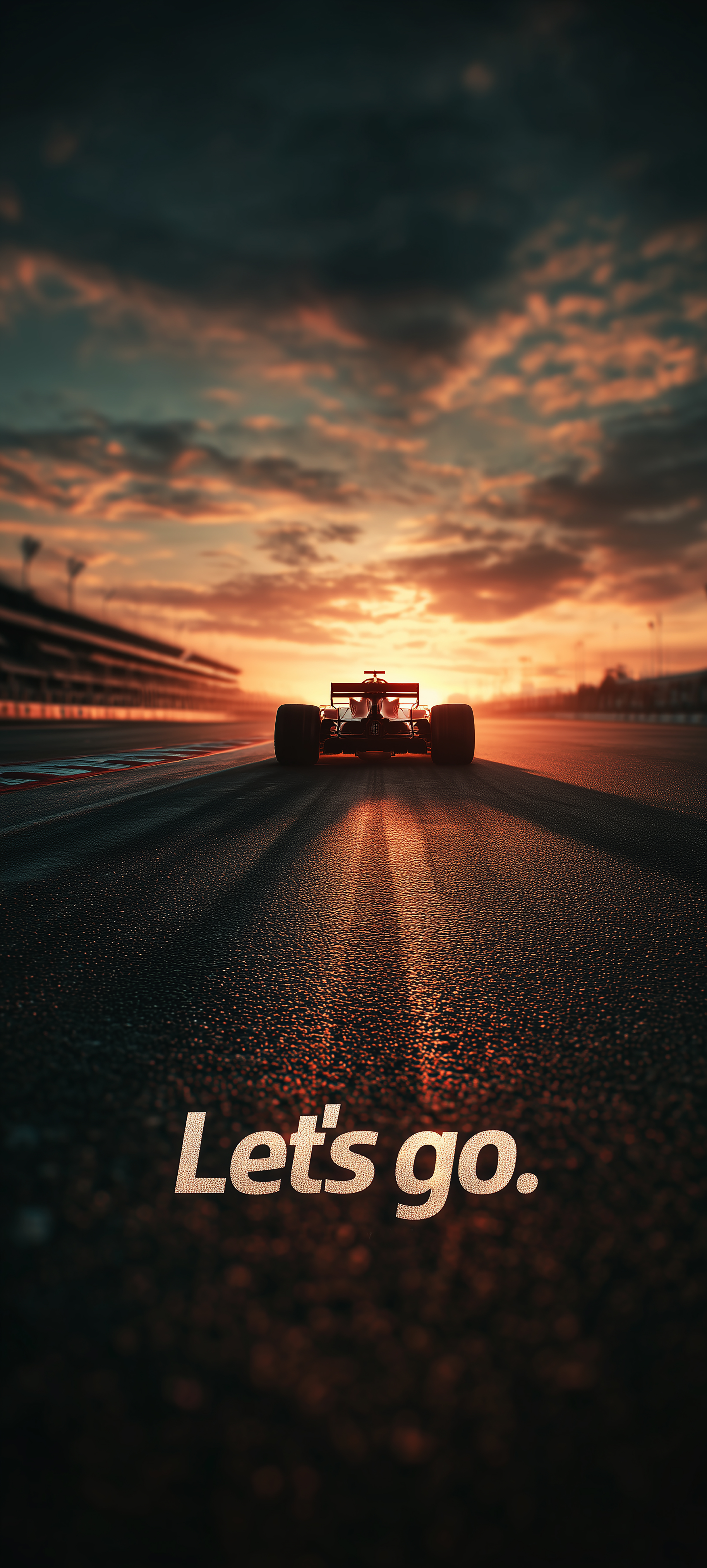 Formula 1 Sunset Race - cars wallpaper for OpersCraft