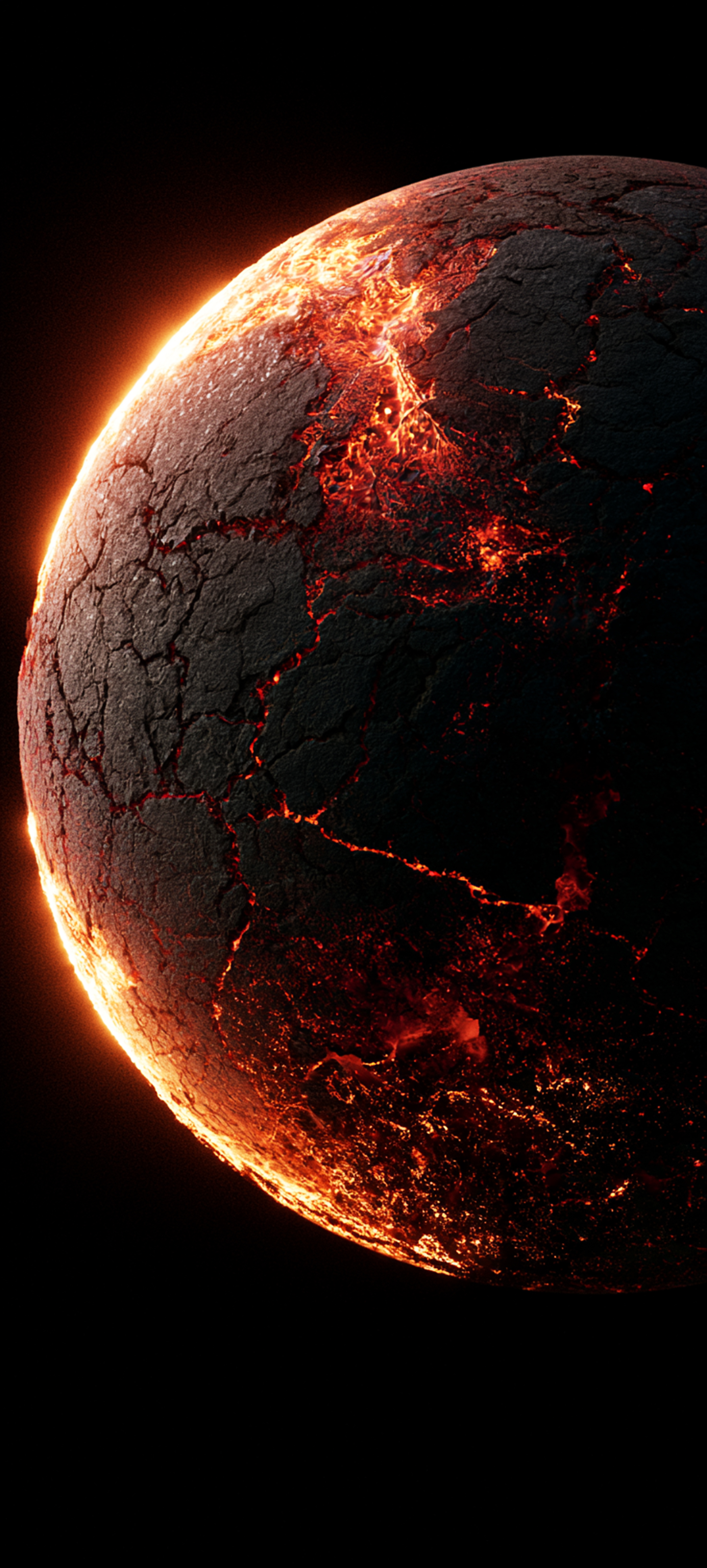 Molten Lava Planet Wallpaper - planet wallpaper for OpersCraft