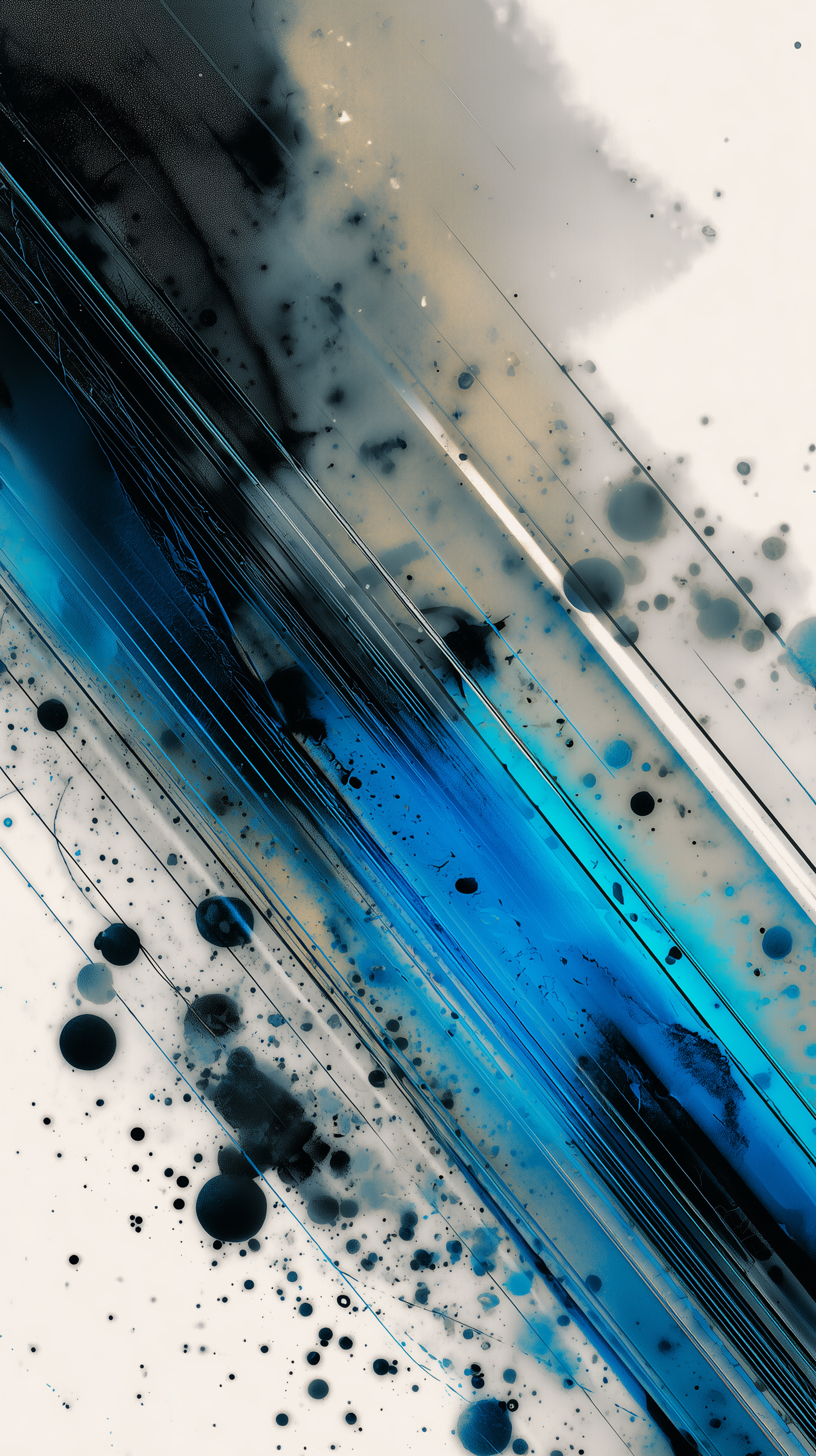 Blue Abstract Motion Lines - abstract wallpaper for OpersCraft