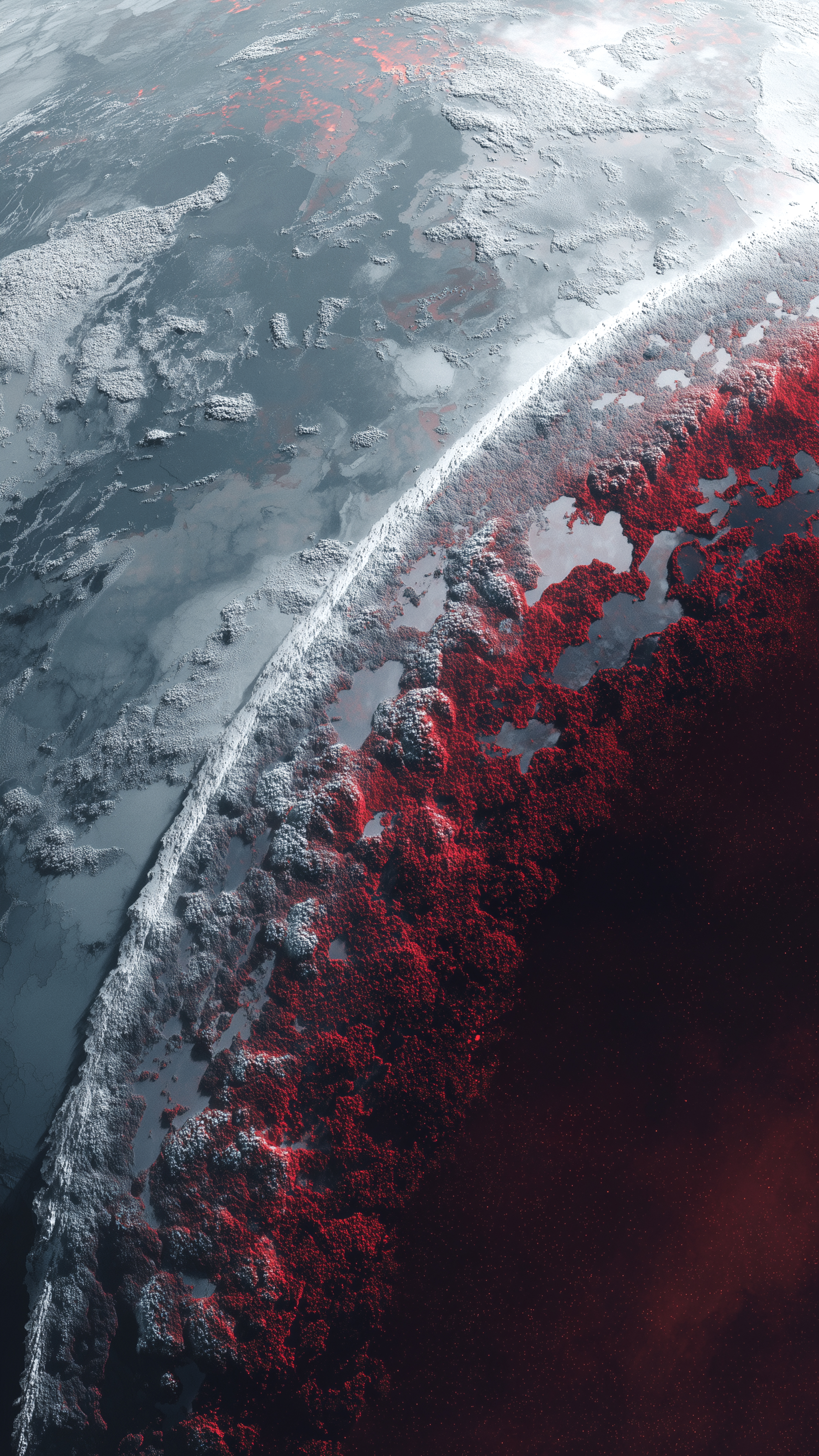 Red Planet Surface View - planet wallpaper for OpersCraft