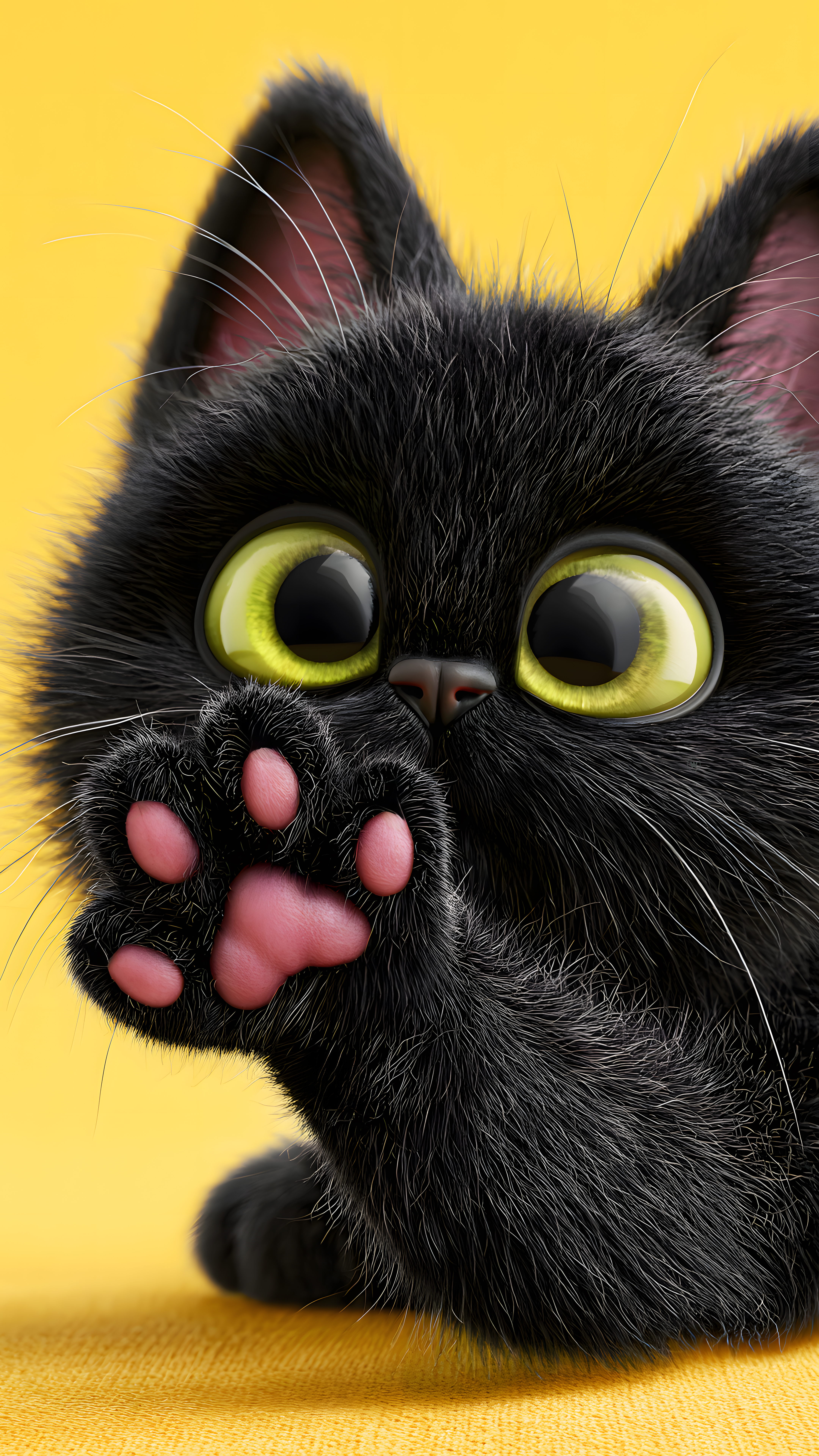 Cute Black Cat Wallpaper - cat wallpaper for OpersCraft