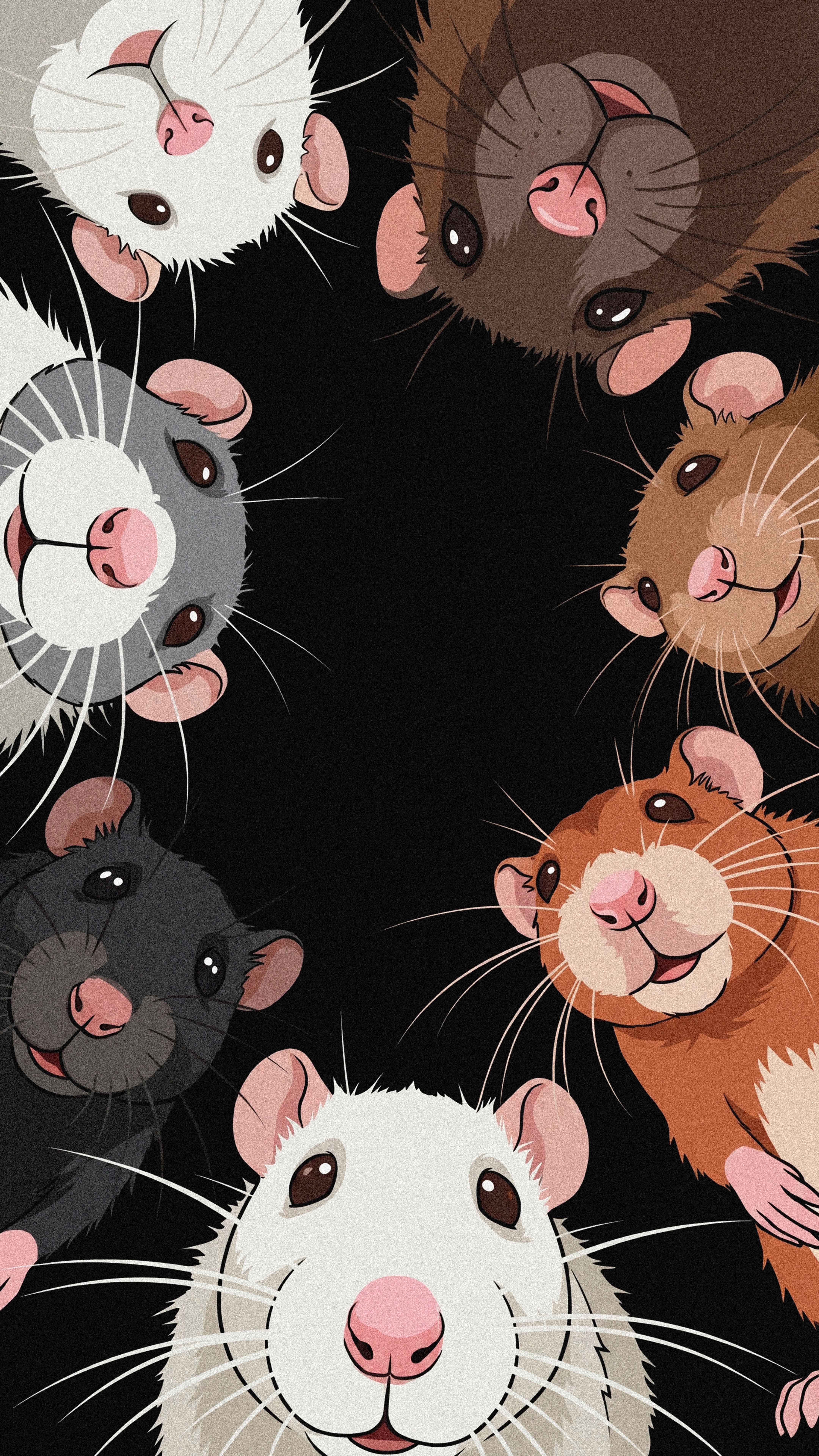 Cute Group Of Rats - animals wallpaper for OpersCraft